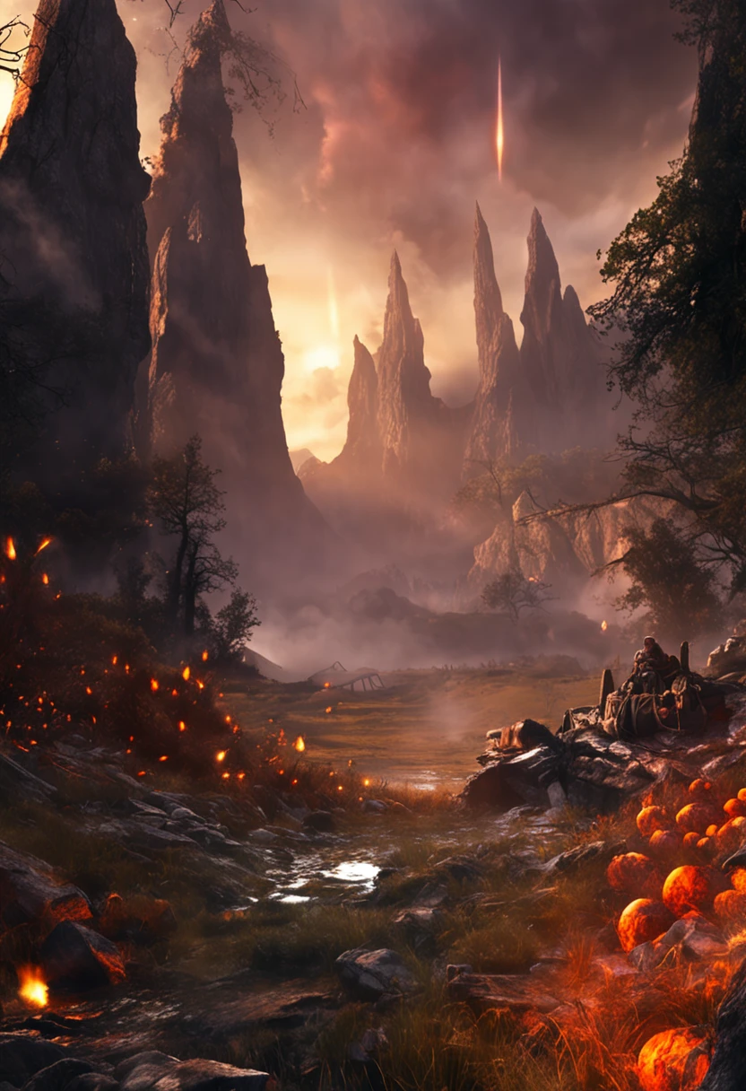 The Lord of the Rings The Cominidsd of the Ring in the war against Saurman