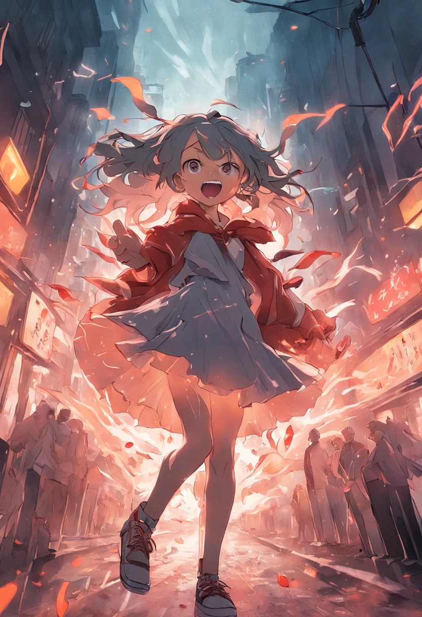 A sombra do medo engoliu Eldoria, transformando suas ruas vibrantes em um vazio assustador. The laughter was replaced by screams of pain, ecoando por toda a cidade.