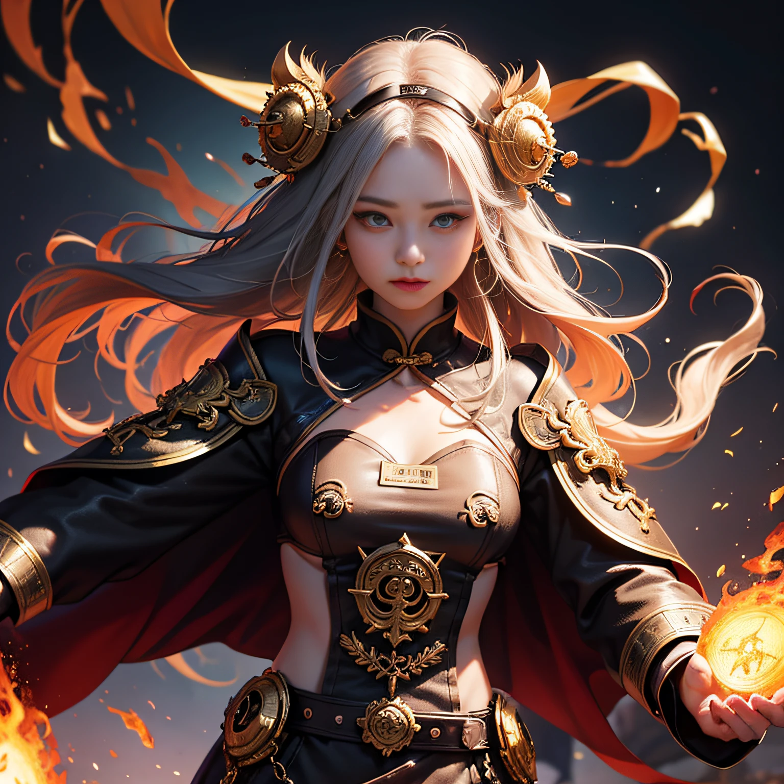 Chinese mythology, a bear on fire
Negative prompt: circle, mountain, easynegative
Steps: 30, Size: 768x768, Seed: 2970153893, Version: v1.5.1, Sampler: DPM++ 2M SDE Karras, CFG scale: 5, Model hash: bad6f46c39, Hires steps: 8, "easynegative: c74b4e810b03", Hires upscale: 2, Hires upscaler: SwinIR_4x, Denoising strength: 0.4