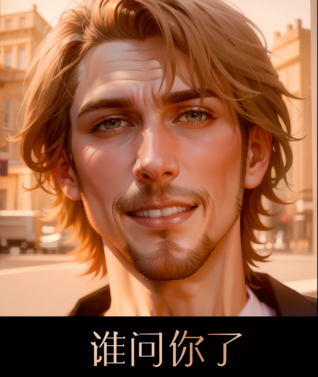 Handsome English man