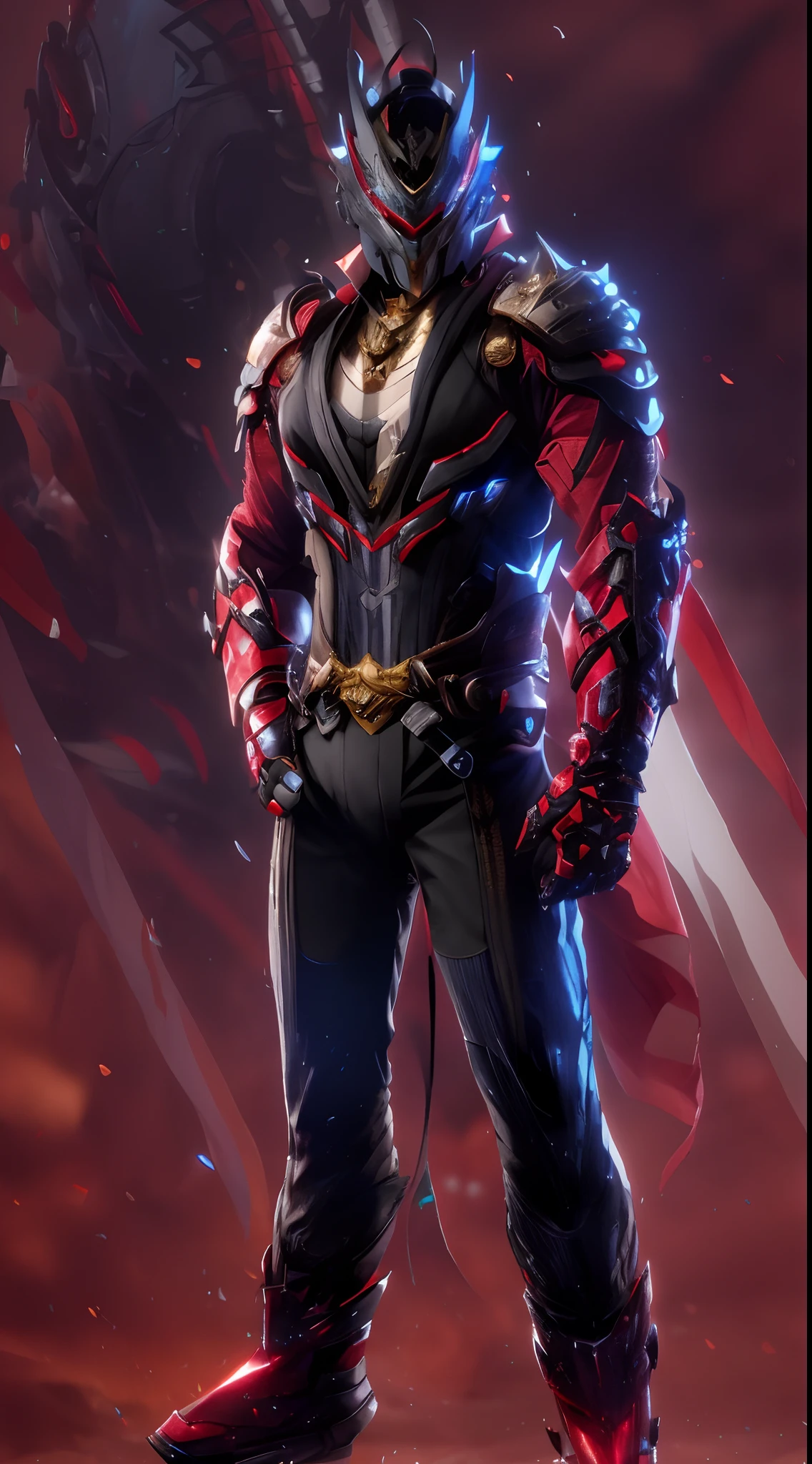 a close up of a person in a costume with a sword, 3 d render character art 8 k, amazing 8k character concept art, character art the contra, badass anime 8 k, trending on artstation 4k, trendin on artstation, inspired by Huang Shen, inspired by Li Kan, from ncsoft, 8 k high detail concept art
