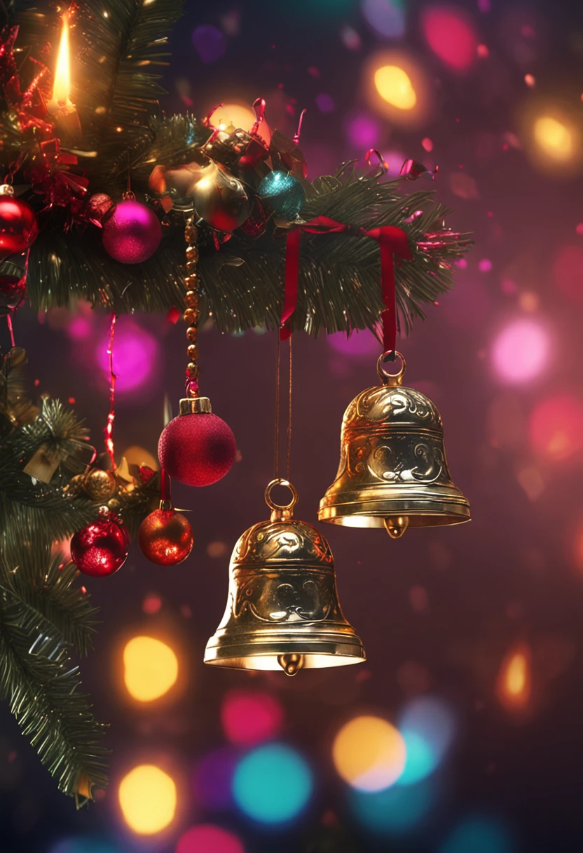 Beautiful Christmas bells,Christmas bells for the latest Amazon sales in 2023,The bell has wings and 2023 pendant decorations