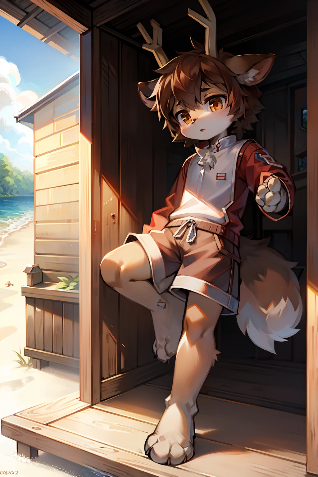 catss,adolable,adolable,8 ,Young,deer antlers,standing on your feet,Seaside cottage,shaggy