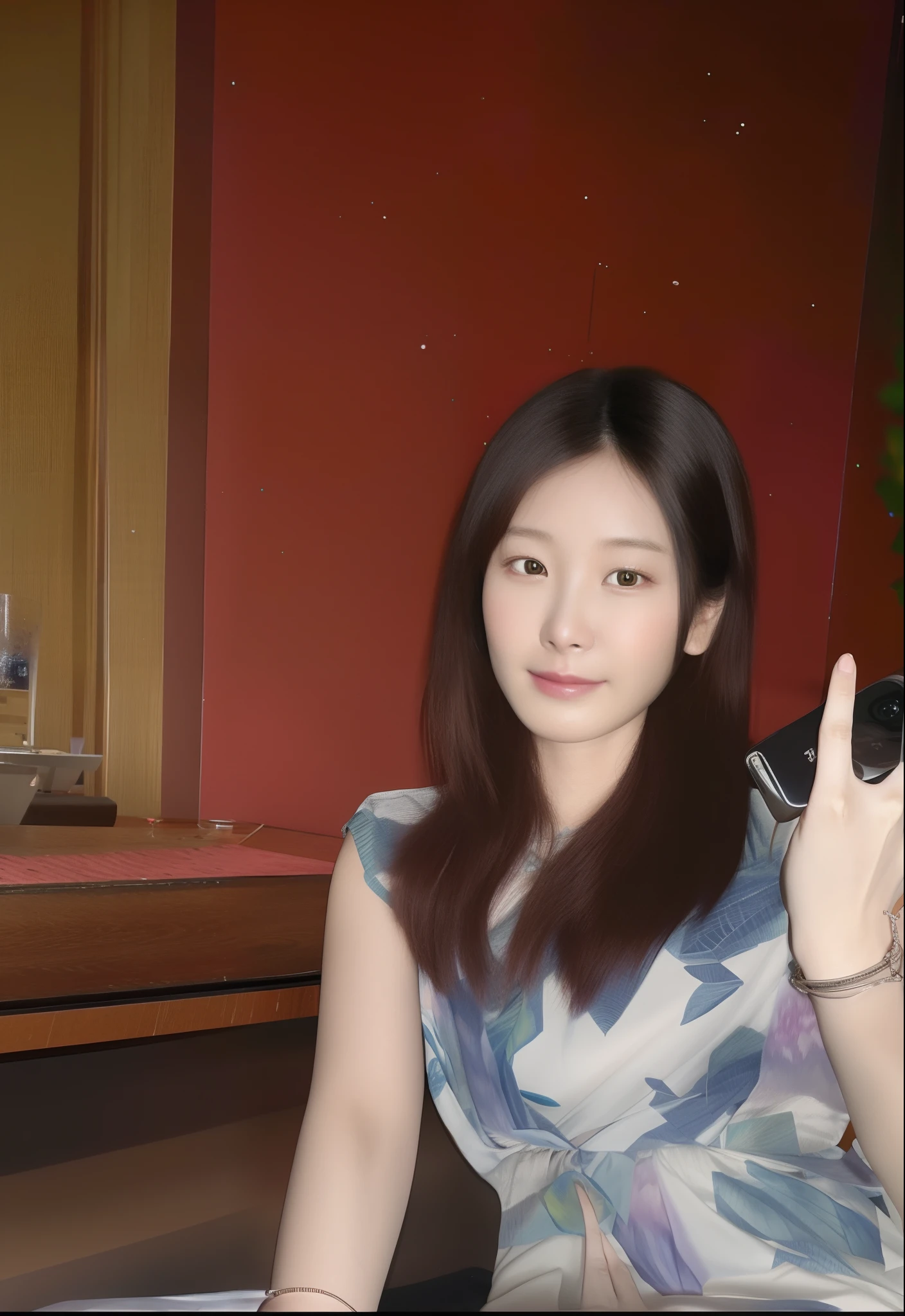 There was a woman sitting at a table,It says the peace sign, 2 , 2 8 years old old, 21 years ars old, 2 9 years old, 2 4 y8 years old, A woman, dang myyears old woman, 30 year-old woman