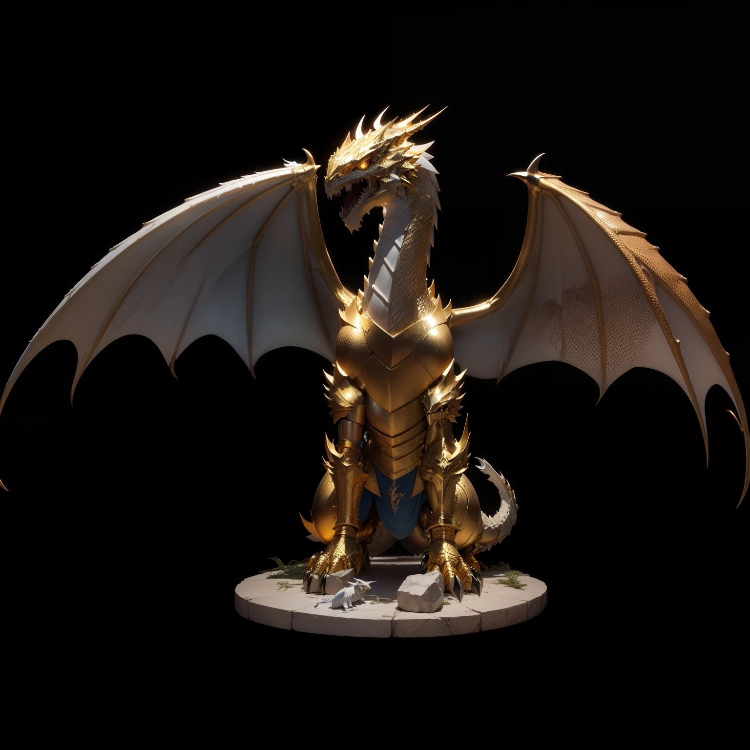 golden dragon from the house of the dragon series 