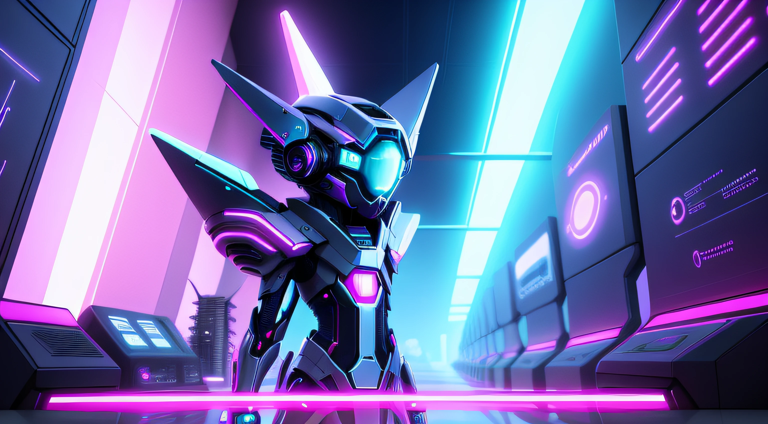 futuristic labirynth