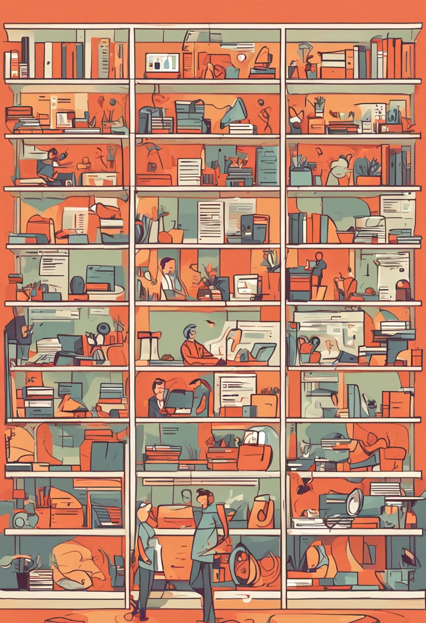 Business Teamwork illustrations, Mega set, Collection of scenes with men and women
taking  part in business, A simple, minimalistic  art with mild colors, vector style