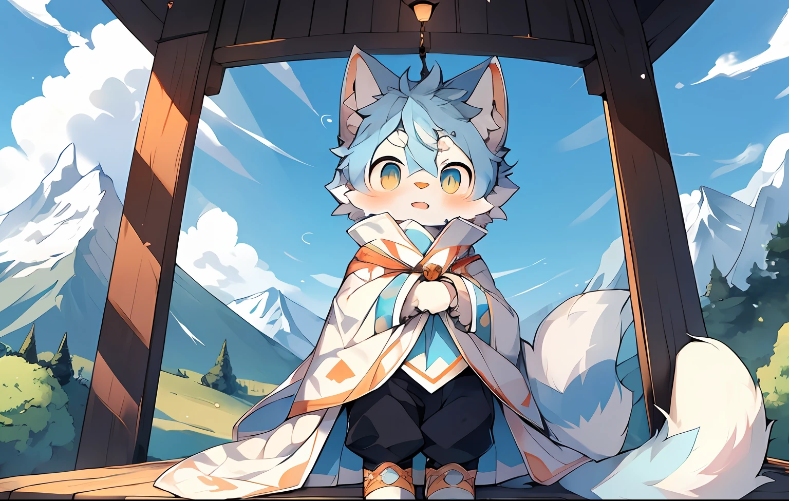 niji, (1boy:1.4), (jw3), cat boy, (furry:1.5),(cub), ultra cute face,light blue fur, body fur, (thick thighs:0.5), (full body:1.1), perfect lighting, (masterpiece), (ultra detailed), eyesgod, blush,White clothes,looking at viewer, solo,pants, tail, long dress,outdoors,shoes,Mountain top,BREAK,aoeu,aoeu,aoeu,aoeu,aoeu,aoeu,aoeu,aoeu,aoeu,aoeu,aoeu,aoeu,aoeu,aoeu,aoeu,aoeu,aoeu,aoeu,aoeu,aoeu,aoeu,aoeu,aoeu,aoeu,aoeu