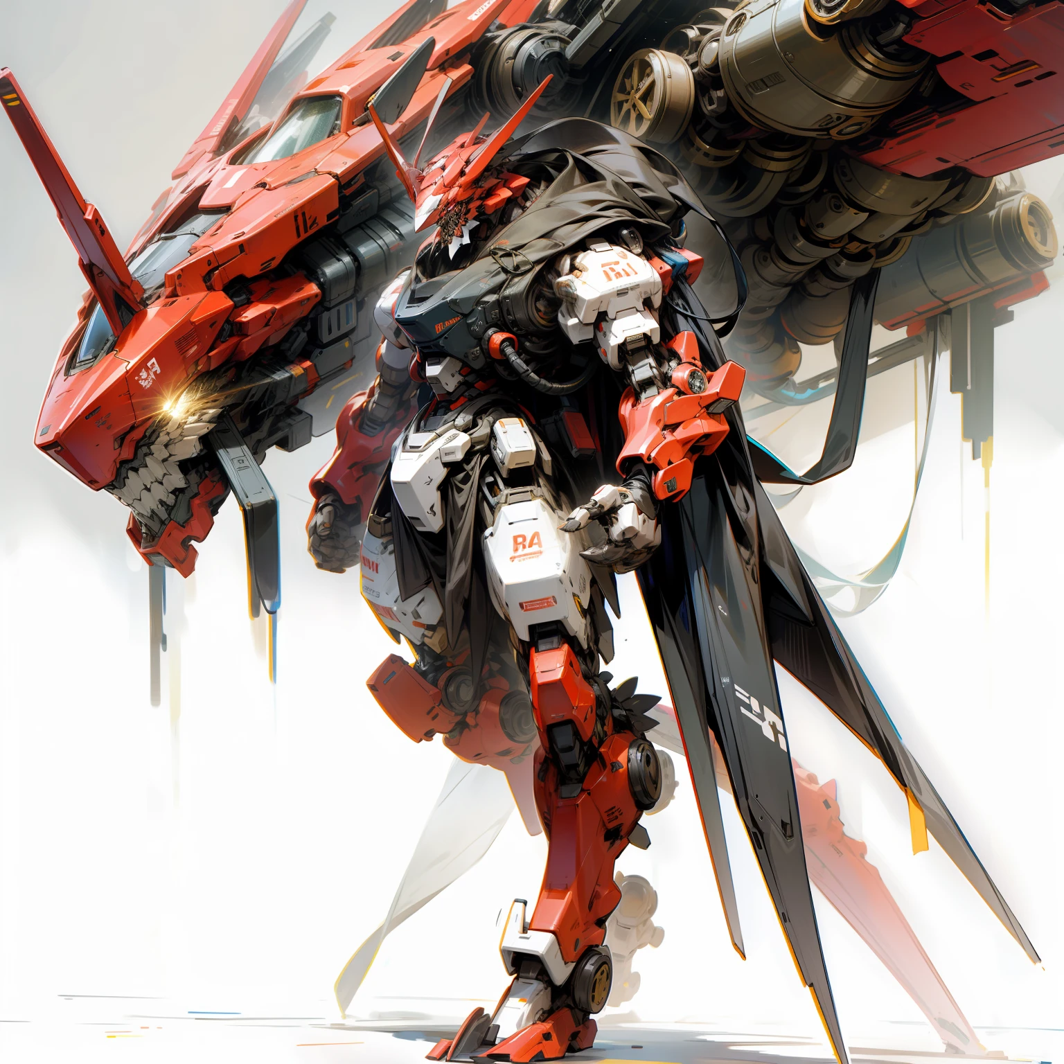 Beast mech,detailed full body