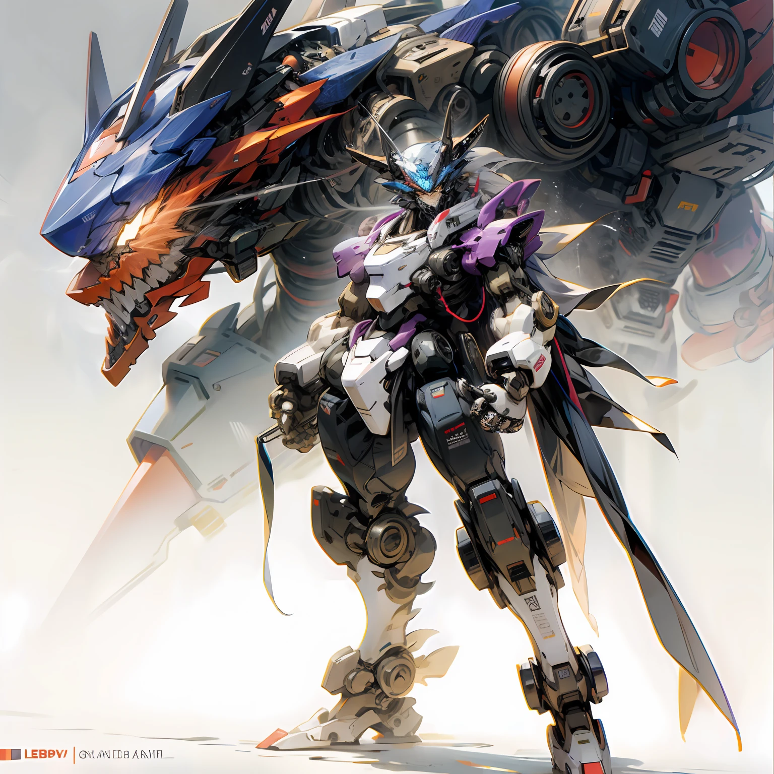 Beast mech,detailed full body