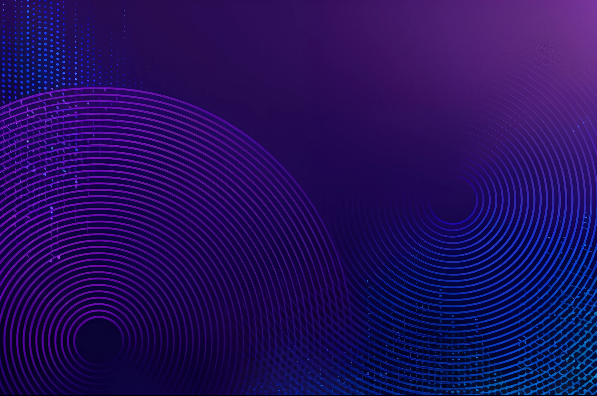 a close up of a blue and purple background with circles, vivid background, digital background, minimal background, background is purple, round background, abstract rippling background, cyber background, flashy modern background, dark purple background, abstract art representing data, gradient and patterns wallpaper, dark purple glowing background, vector background, purple background, simple background