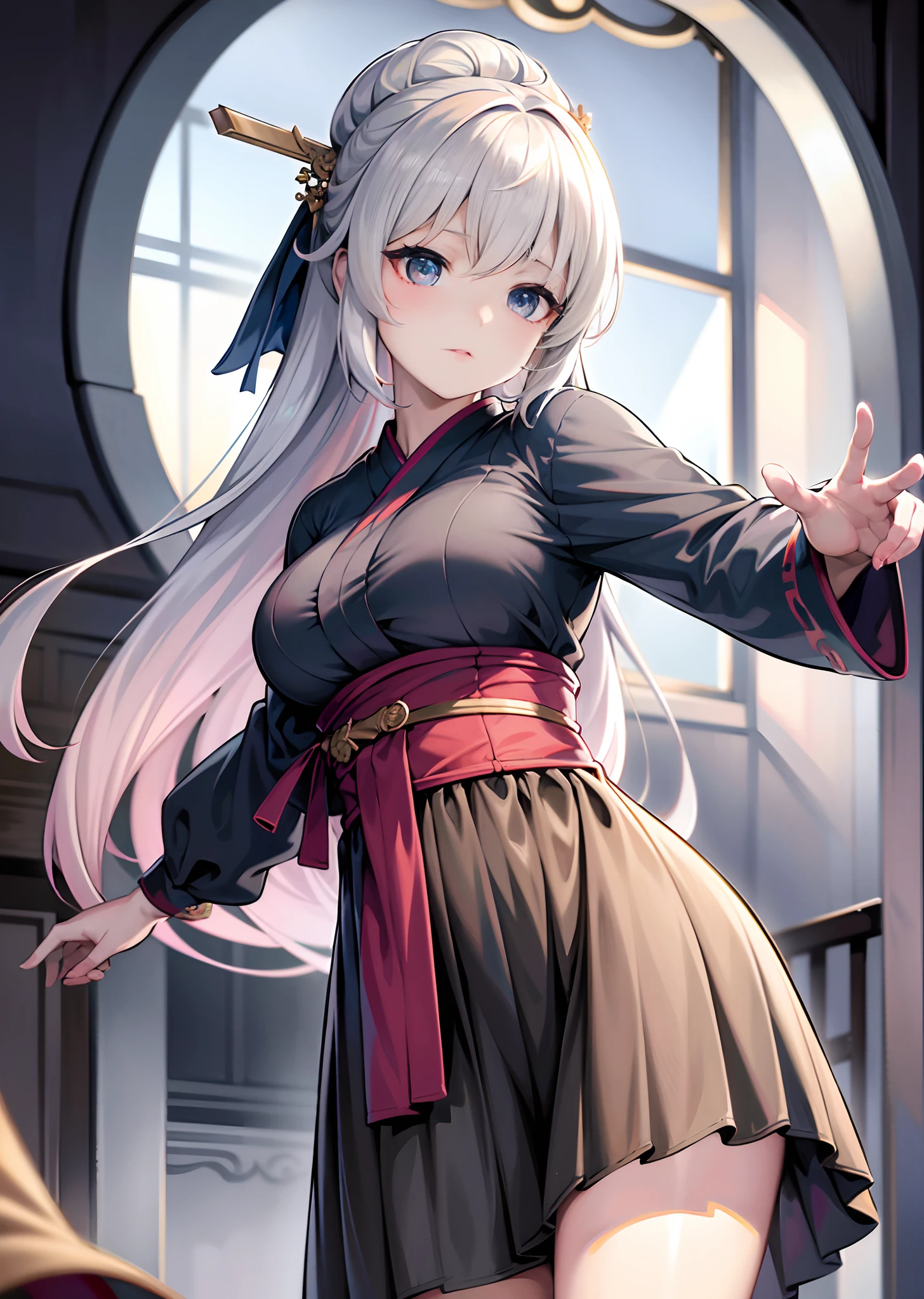 Best quality,Masterpiece,illustration,an extremely deciple and beautiful,Extremely detailed,CG,Unity,8K wallpaper,Amazing,finedetail,Master,Best quality,offcial art,Extremely detailed Cg Unity 8K wallpaper,absurderes,Incredibly Ridiculous res,hugefilesize, ultra - detailed, A high resolution, The is very detailed, Nice detailed girl, very detailed eyes and faces, Beautiful detailed eyes, light in face,(Hanfu:1.1),1girll, full bodyesbian, Full body photo, wie z_swarm,On your stomach,glute,plaques,getting beat up