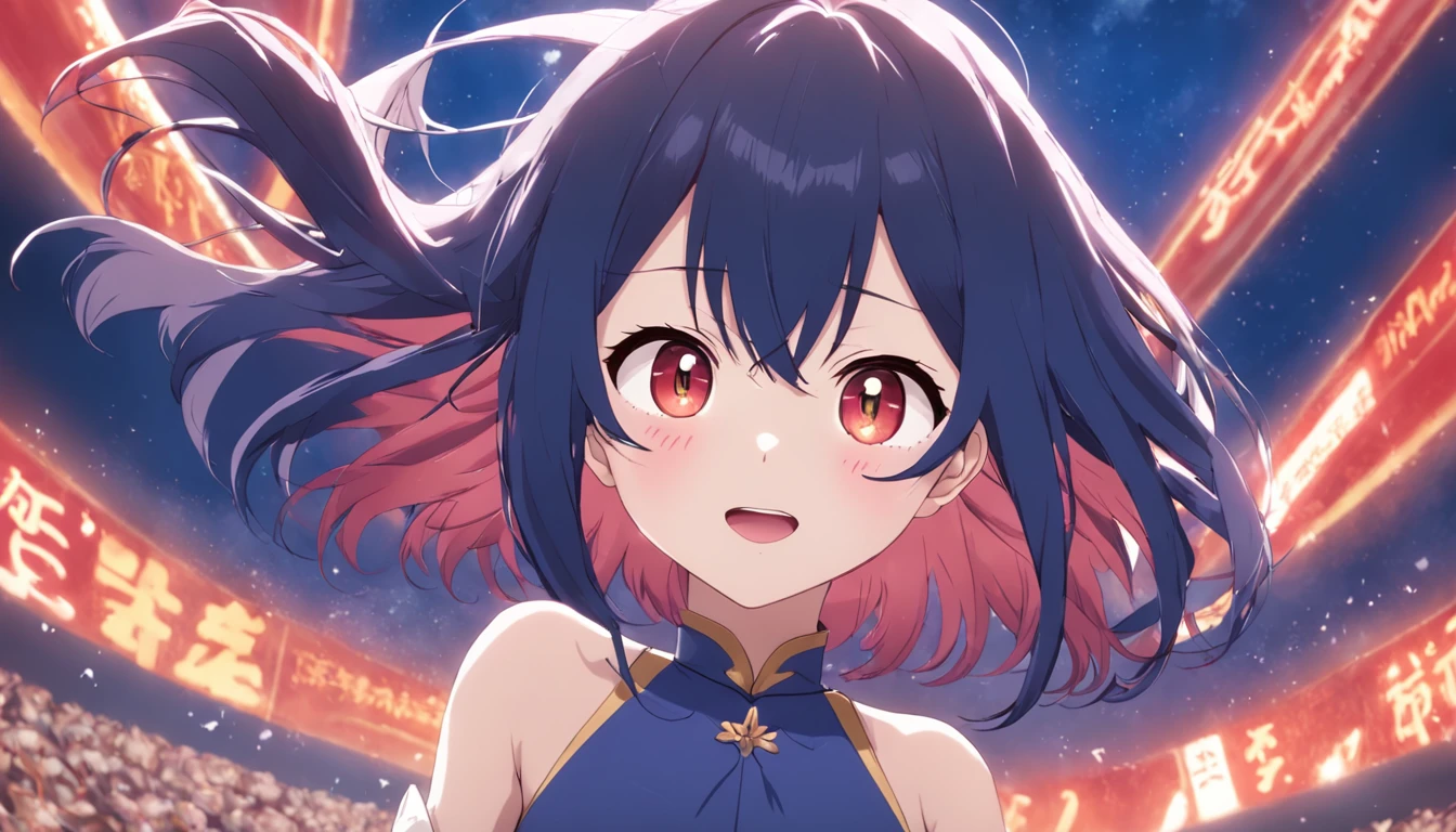 garota de cabelo loiro, cabelo curto, compositing, anime, feliz, amigas