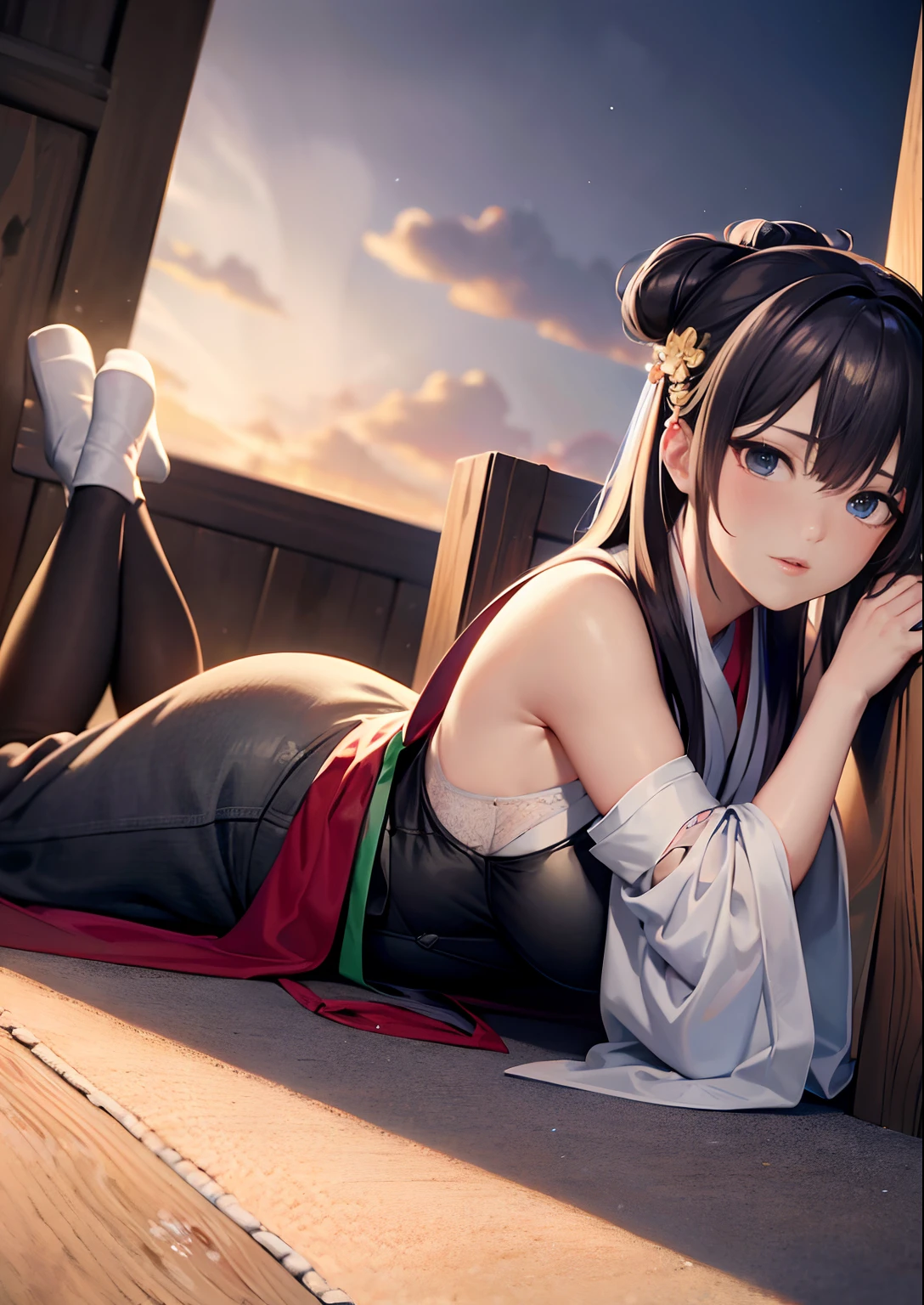 Best quality,Masterpiece,illustration,an extremely deciple and beautiful,Extremely detailed,CG,Unity,8K wallpaper,Amazing,finedetail,Master,Best quality,offcial art,Extremely detailed Cg Unity 8K wallpaper,absurderes,Incredibly Ridiculous res,hugefilesize, ultra - detailed, A high resolution, The is very detailed, Nice detailed girl, very detailed eyes and faces, Beautiful detailed eyes, light in face,(Hanfu:1.1),1girll, full bodyesbian, Full body photo, wie z_swarm,On your stomach,glute,plaques,getting beat up