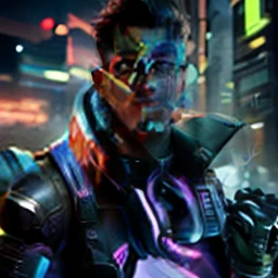 Change beckground cyberpunk handsome boy realistic fece 8k ultra