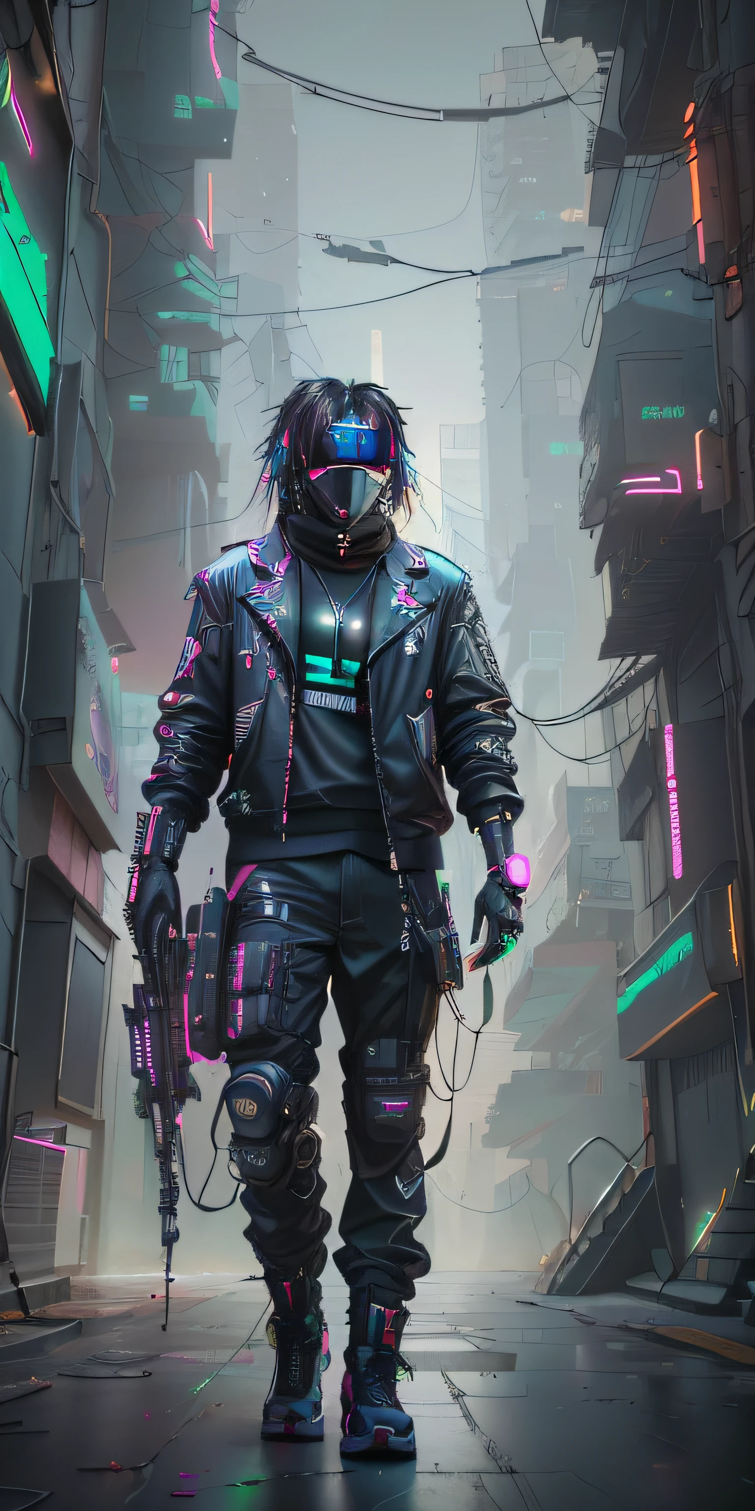 Homem futurista em uma cidade futurista com uma arma e um capacete, Estilo de arte cyberpunk, tem estilo cyberpunk, soldado cyberpunk, advanced digital cyberpunk art, astronaut cyberpunk electric, estilo Cyberpunk silenciado, cyberpunk themed art, Cyberpunk futurista neo, Cyberpunk futurista, Cyberpunk futurista, Cara cyberpunk, Estilo de arte cyberpunk, cyberpunk hero, cavaleiro cyberpunk, style hybrid mix of beeple, Cyberpunk Streetwear
