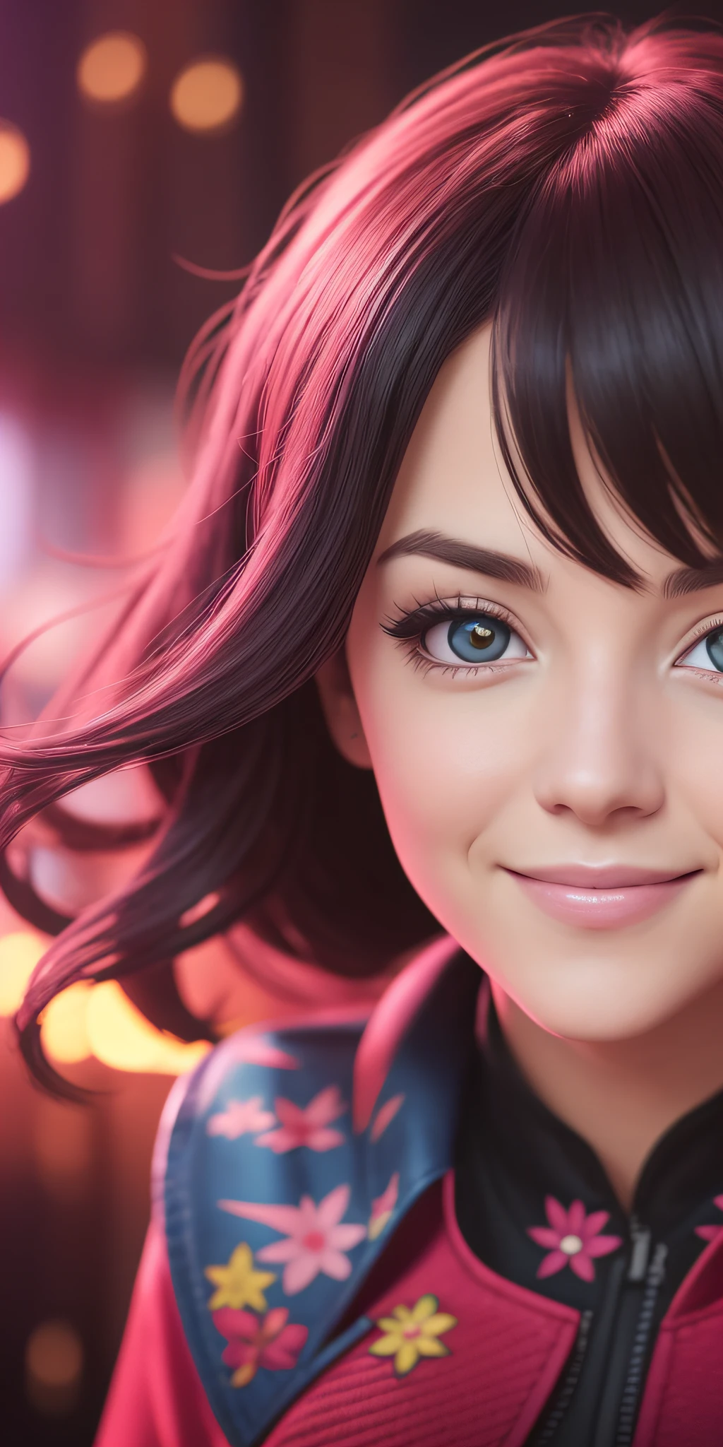 1girl,jill stingray, relista ,4k, imagem sorrindo , cinematografica --auto --s2