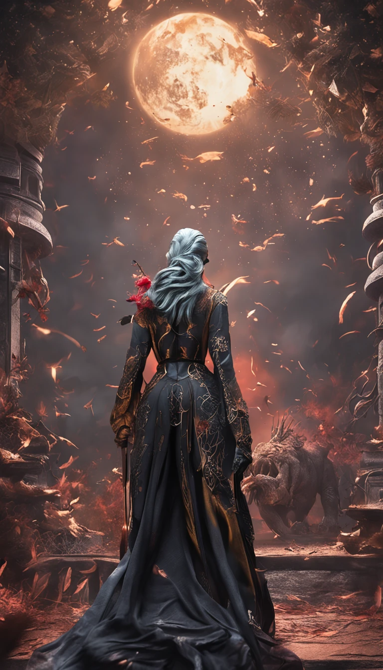 Best quality, Masterpiece, 超高分辨率, (photograph realistic:1.4), surrealism, Dream-like,fusionart, Shadowdancer, shadow magic, darkness control, stealth, shadowstep, umbral spells, hidden blade,