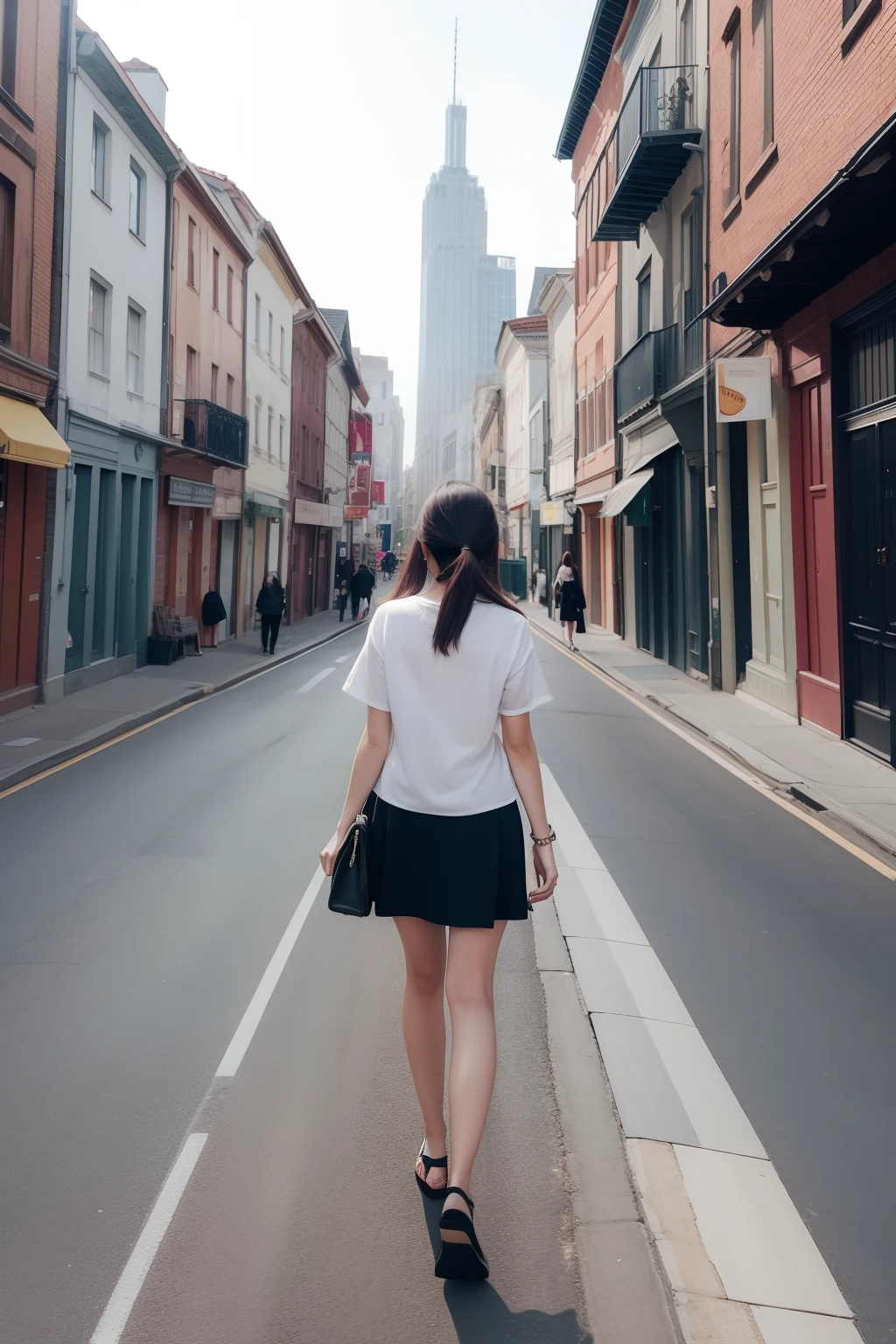 Woman walking