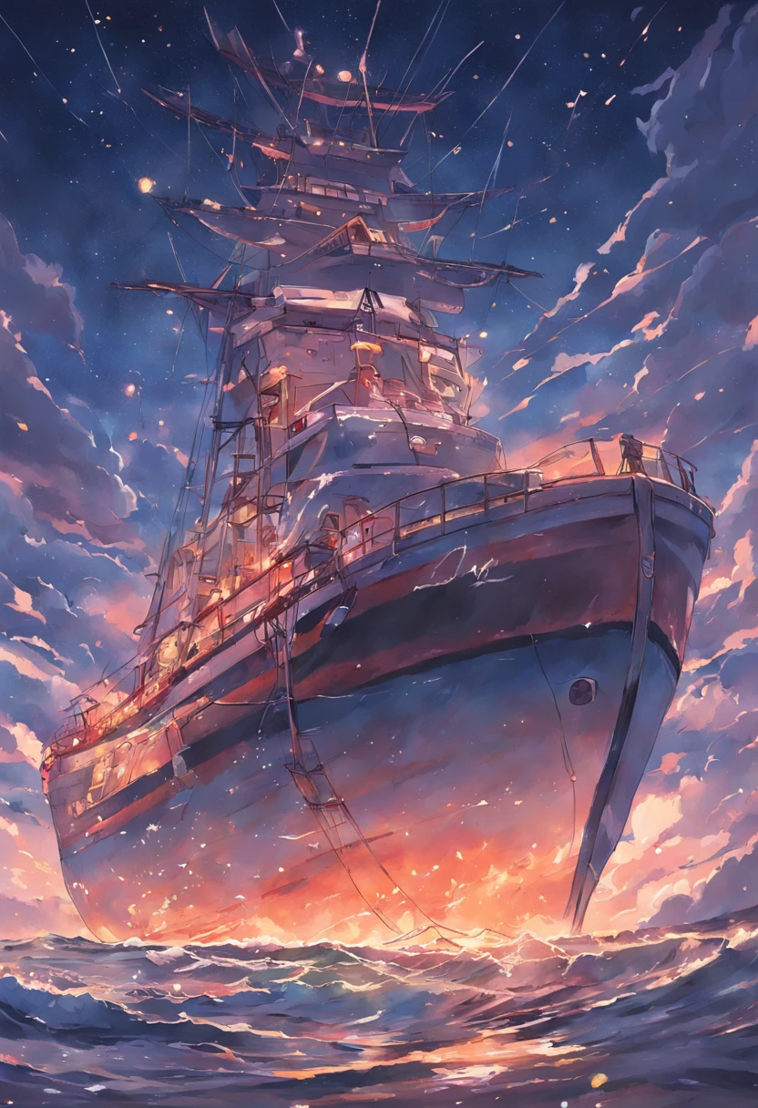barco pequeno, na costa, Pintura SNES