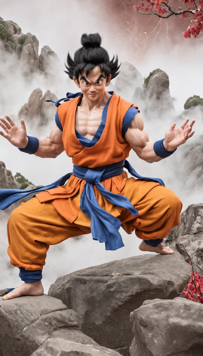 son goku（Also known as Qi Tian Dashen、Sun Walker、Fight over Buddha），It is a classical Chinese novel of gods and demons《Journey》One of the main characters in （It is said to be written by Wu Chengen）。It was born from the fairy stone that was born from the opening of the heavens and the earth，The birthplace is located on Huaguo Mountain in Higashikatsu Jinzhou，He is revered as the "Monkey King" for leading the monkeys into the water curtain cave。 [61] In order to learn art, he crossed the sea to worship Grandmaster Yusu Bodhi，Named Sun Wukong， [63] Learn the tricks of the Great Heavenly Immortals、The number of hells is seventy-two changes [285] 、Superb spells such as Douyun。 [64-66]
The Monkey King did not get a weapon，Obtain the Ruyi Golden Hoop Rod at the East Sea Dragon Palace， [70] After making a big fuss, the book of life and death was removed， [3] Shocked the heavens and was summoned by the Jade Emperor，Sealed as Bow Ma Win。 [75] After learning of his humble position, he returned to Huaguo Mountain angrily， [76] and defeated the crusade of King Li Tianwang and the Third Prince Nezha， [78] Forced the Jade Emperor to make him a Qi Tian Great Sage，And there is a mansion in the Tiangong，He was ordered to manage the peach orchard。 [79] Because of the disturbance of the queen mother's peach extravaganza、Steal and eat Taishang Laojun's golden pill， [81] Smelted into the body of gold and steel， [89] Later, in the gossip furnace of Taishang Laojun, his eyes were smoked into golden eyes of fire。 [90] After that, there was a big disturbance in the Heavenly Palace，100,000 heavenly soldiers and heavenly generals、Four Heavenly Kings、The twenty-eight stars could not defeat it， [91] Later, he lost a bet with Buddha Rulai，He was pressed under the Five Elements Mountain turned into five fingers by Rulai for more than 500 years, and repented。 [93] It was later dotted by Guanyin，Rescued by Tang Monk，Law Number Walker，Protect the Tang monk Xitian from the sutras， [95] Descend demons and exorcise demons along the way，Brave hardships，After nine nine eighty-one difficulties，Finally, the true sutra was achieved and the right result was achieved，He was canonized as a Fighting Buddha。 [182]
Monkey King is intelligent by nature、vivaciousness、setia、Jealousy is like hatred，Wit is represented in folk culture、bravery。 [230] Since the Tang Dynasty, the legend of Journey to the West appeared，It continued until the Ming and Qing dynasties，The collection of these legends appeared in the Ming Dynasty《Journey》。The Monkey King is in these folk myths throughout the ages，Worshipped as a god by Chinese。Crocodile game（tmasterpiece，k hd，hyper HD，16k）The animals ran，Multi-layer gauze skirt，best qualtiy， hyper HD， （realisticlying：1.4）， A high resolution， the detail， RAW photogr， Sharp Re， Nikon D850 Film Stock Photo by Jefferies Lee 4 Kodak Portra 400 Camera F1.6 shots, Rich colors, ultra-realistic vivid textures, Dramatic lighting, Unreal Engine Art Station Trend, cinestir 800，（tmasterpiece，k hd，hyper HD，16k）Animal games，Multi-layer gauze skirt，On your stomach， best qualtiy， hyper HD， （realisticlying：1.4），， A high resolution， the detail， RAW photogr， Sharp Re， Nikon D850 Film Stock Photo by Jefferies Lee 4 Kodak Portra 400 Camera F1.6 shots, Rich colors, ultra-realistic vivid textures, Dramatic lighting, ，