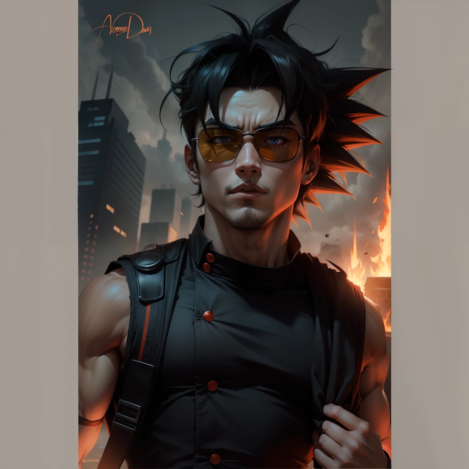 Domineering，son goku，Universal collapse background --auto