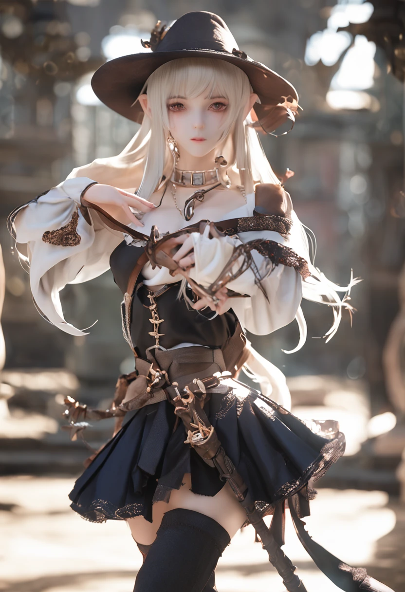The figure of a seductive girl、Cute girl figure、Realistic Young Gravure Idol Figure、pretty face with arms and legs、Norse goddesses、photo of slim girl model、European Girl、Honey-colored hair、long、eye glass、Fox ears、Fox tail、Steampunk or witch、witch's hat、long robe、White blouse、plaid skirts、Full Moon Night、Dancing、pretty face with arms and legs、Norse goddesses、a sexy girl、photo of slim girl model、European Girl、Photorealistic perfect body、low angles、Selfie style