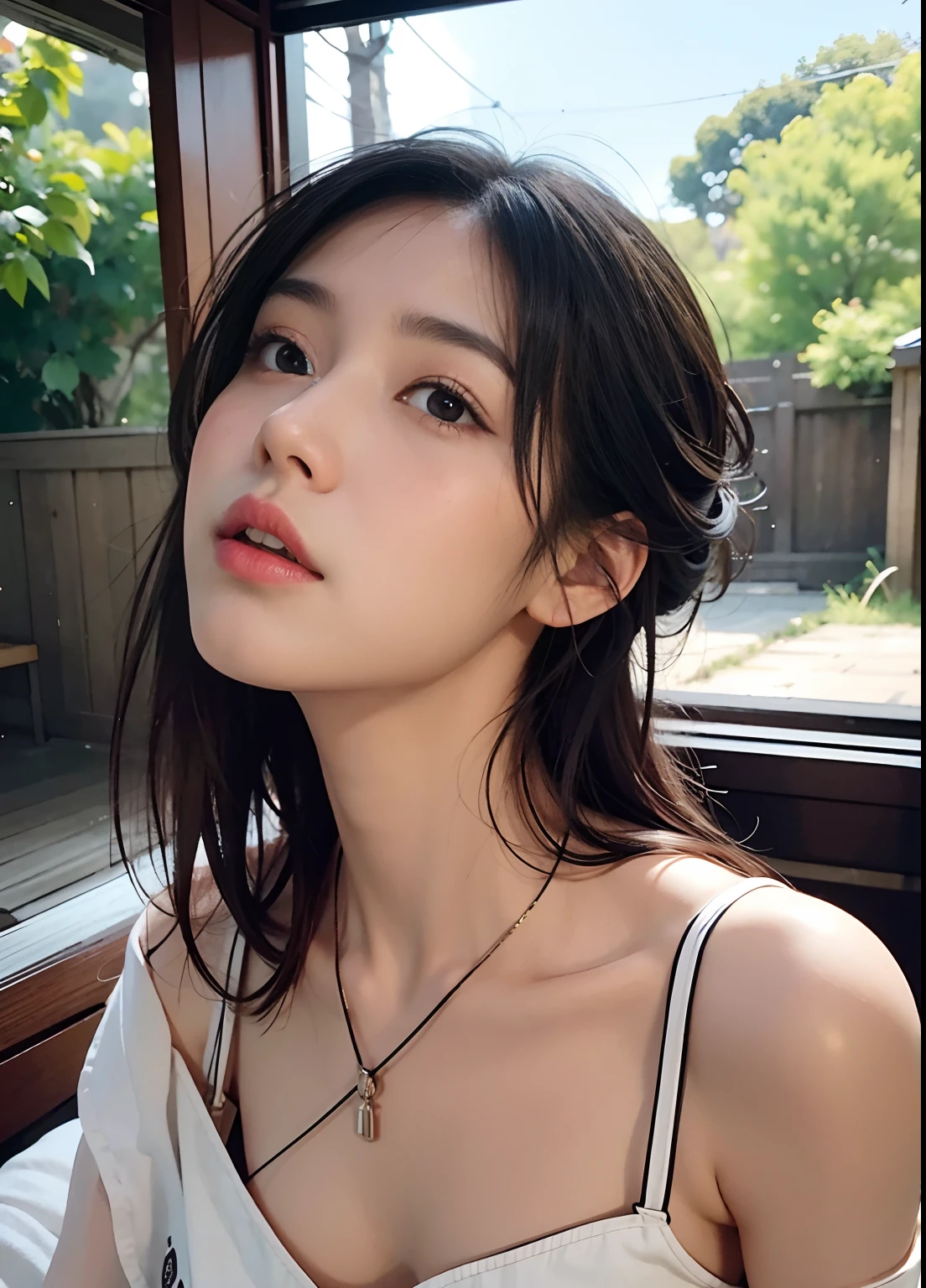 (top-quality:0.8)、(top-quality:0.8)、perfect anime illustration、(64k uhd、Raw photography、top-quality、masterpiecel1.4)、(realisitic、Photorealsitic:1.37)、((Relax without underwear))、Look up and see the man's face、Extreme close-up of Japan girl sucking with male genitalia in mouth、[[Look up and see the man's face、Extreme close-up of Japan girl sucking with male genitalia]]、[[Look up and see the man's face、Including male genitalia in the mouth、Extreme close-up of Japan girl sucking to the root]]、[[Look up and see the man's face、Extreme closeup of Japan girl sucking male genitals in her mouth]]、Realistic male genitalia、Male genitals、Bird's eye view of males、((Sensual look))、hair messy、Sex Expressions、sexual excitement、Sexual impulses、Sexual pleasure、Lust、Sexual climax、Functional expressions、(Slim legs), erotick, NSFW(Slim legs)、Highly detailed ambient occlusion、Natural and harmonious composition、fine-art photography、[[view front]] 、NSFW
