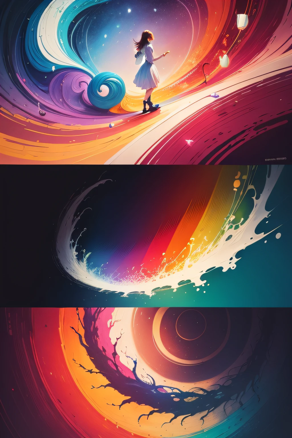 Illustrate a logo written 'Artful Friends' that brings together the magic of art. painting a picture of happiness creativity through its color palette.