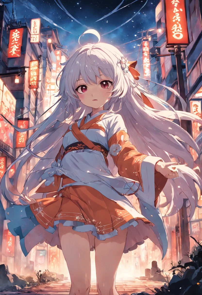 Yae Miko，Four fingers，One index finger