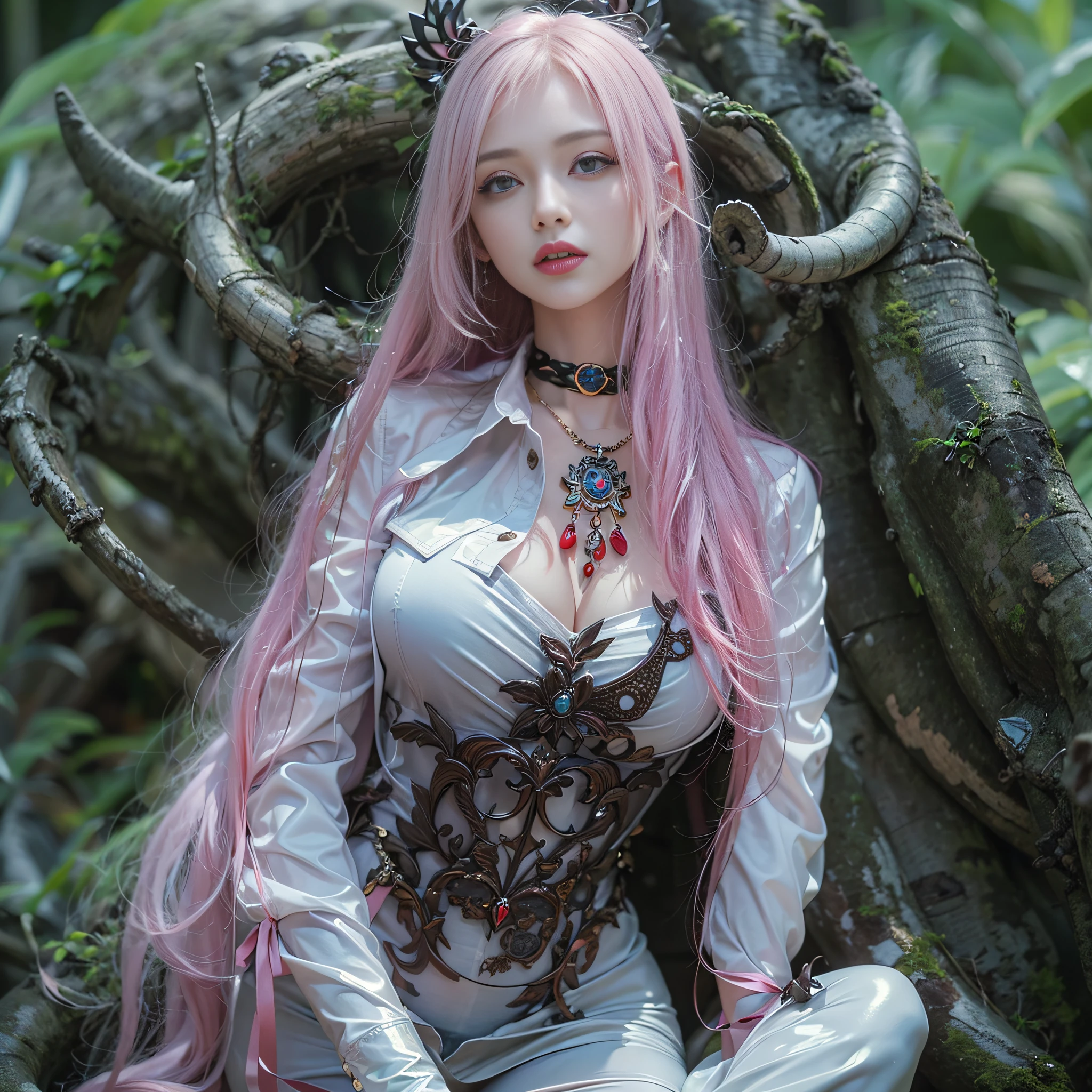 ((masterpiece:1.4)、(top-quality:1.4)、(reallistic:1.7))、a beauty girl、Super sexy daughter、Super beautiful girl、1girl in、Glossy luxury latex、Luxury Latex Bodysuit、By Luis Royo、age19、Super Ultra Ultra Bikini、beautiful countenance、kawaii faces、Beautiful udder、Beautiful ass、A detailed eye、beautidful eyes、Raw photo、red-lips、Red high heels、a choker、a necklace、耳Nipple Ring、
