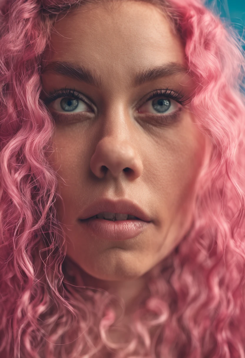 menina, dois anos de idade, cabelos dourados, olhos azuis, pele carente, bochechas rosadas