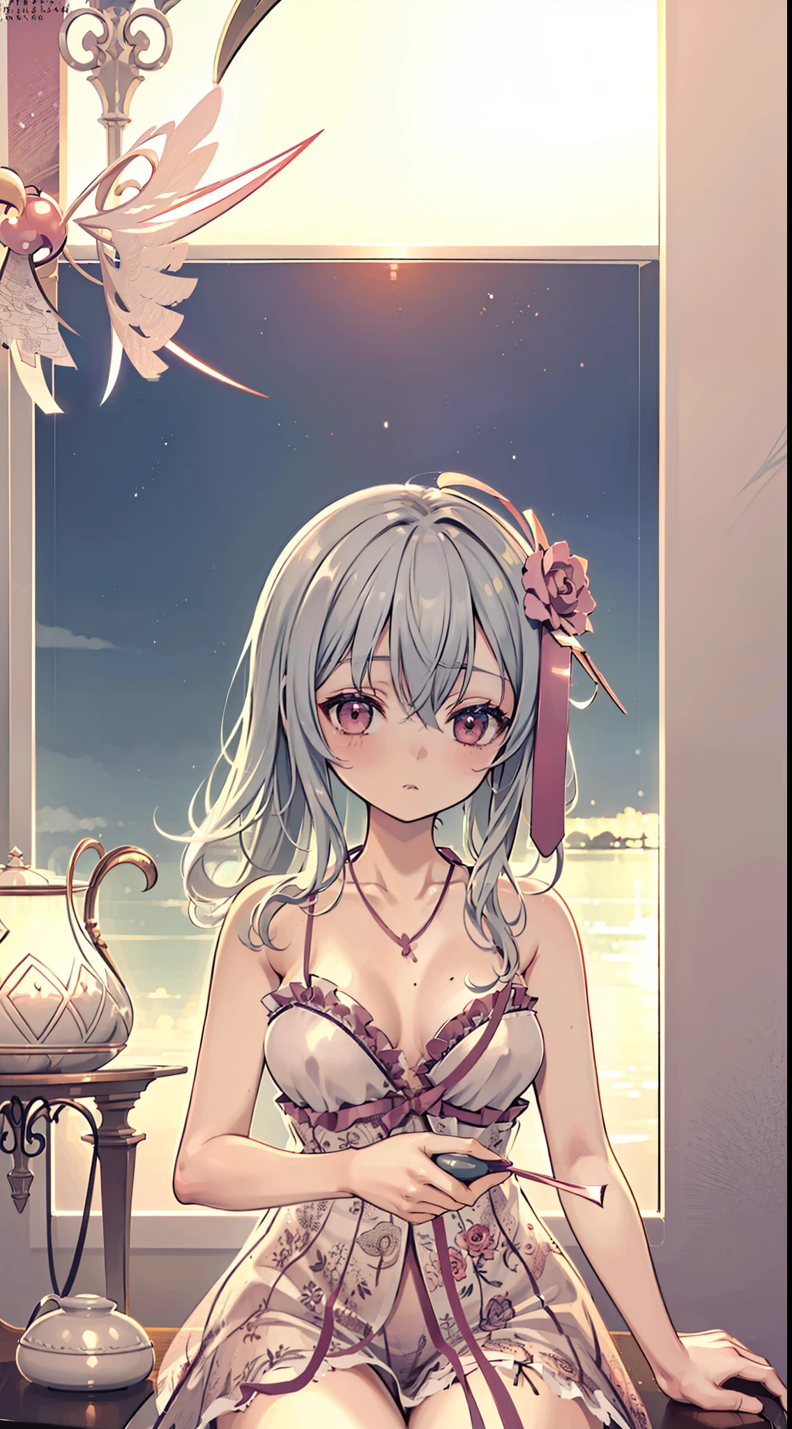 ((Best quality)), ((Masterpiece)), ((Ultra-detailed)), (illustration), (Detailed light), (An extremely delicate and beautiful),(((MagazineCover)))