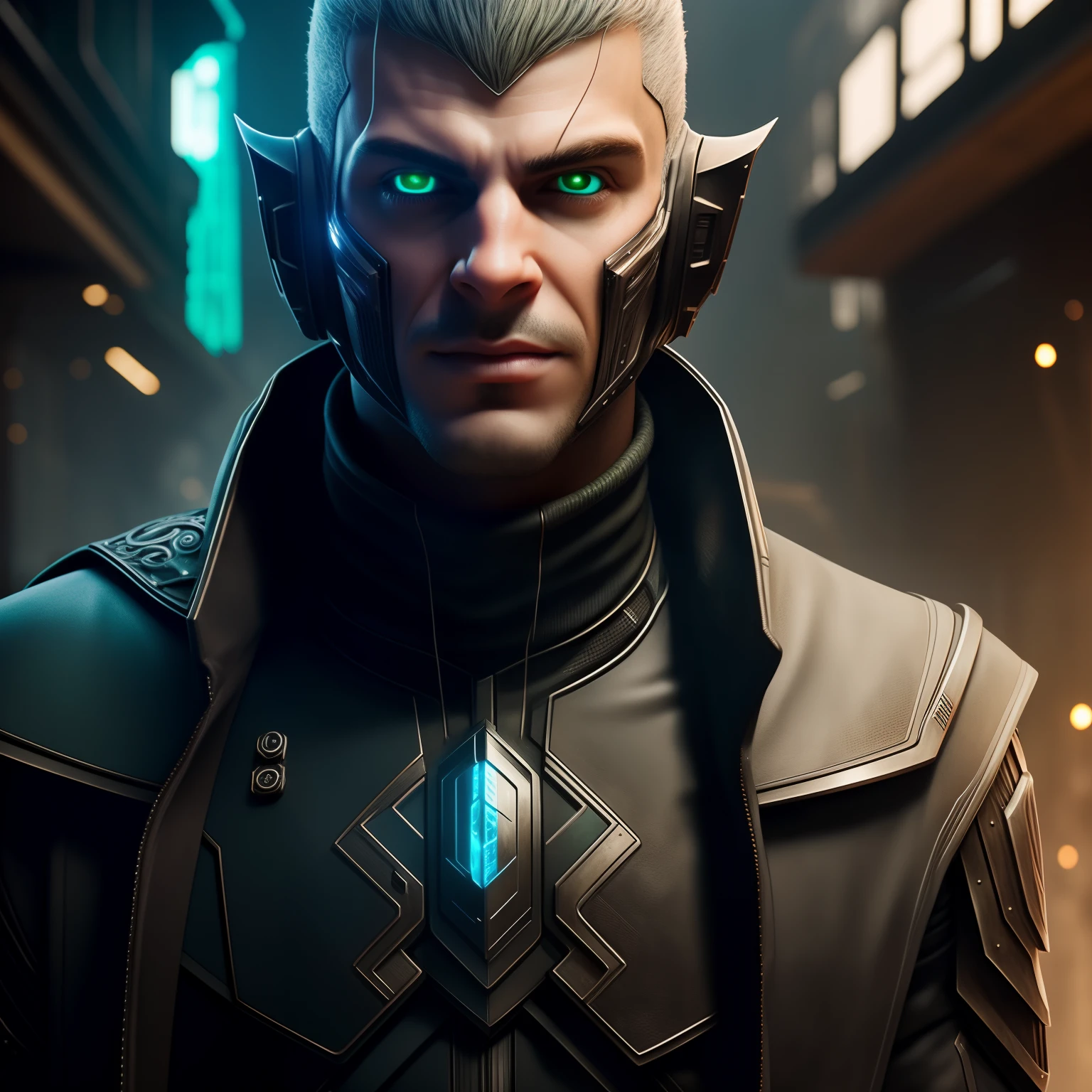 Mudar fundo cyber punk elfo cara bonito, Rosto realista, Realistic 4K hands , ultra realistic, roupas dos elfos abrilhantando cyberpunk