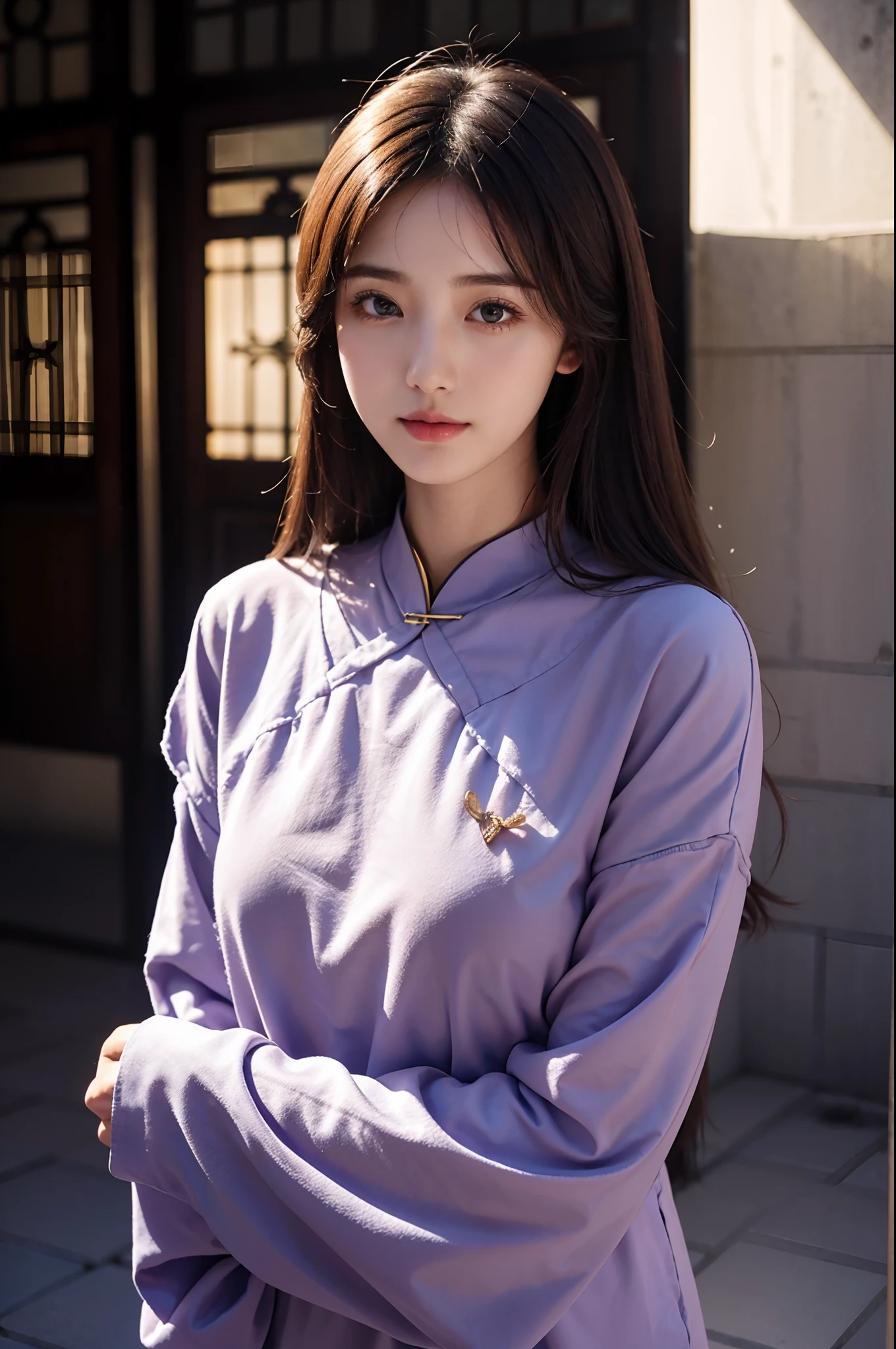 Beautiful,Sweet girl,Advancedsense,Harnes,longer sleeves,Riman,超高分辨率,