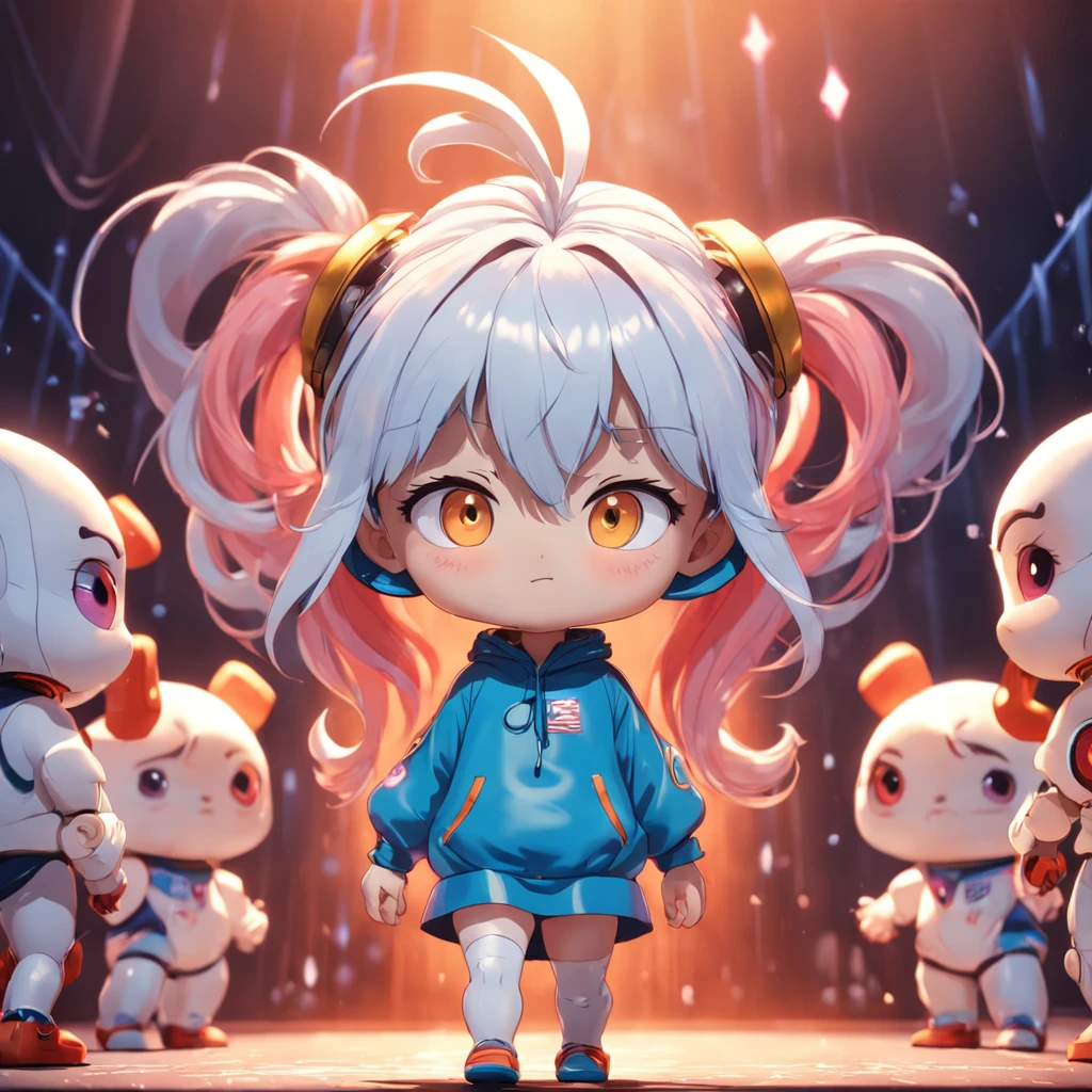 Create a brain-like mascot, personagem infantil , 8k, modelo 3D, The body as the shape of a brain, com boca, 2 olhos e nariz, He has legs and arms, The character is cute and charismatic, o personagem tem cores vivas e coloridas.