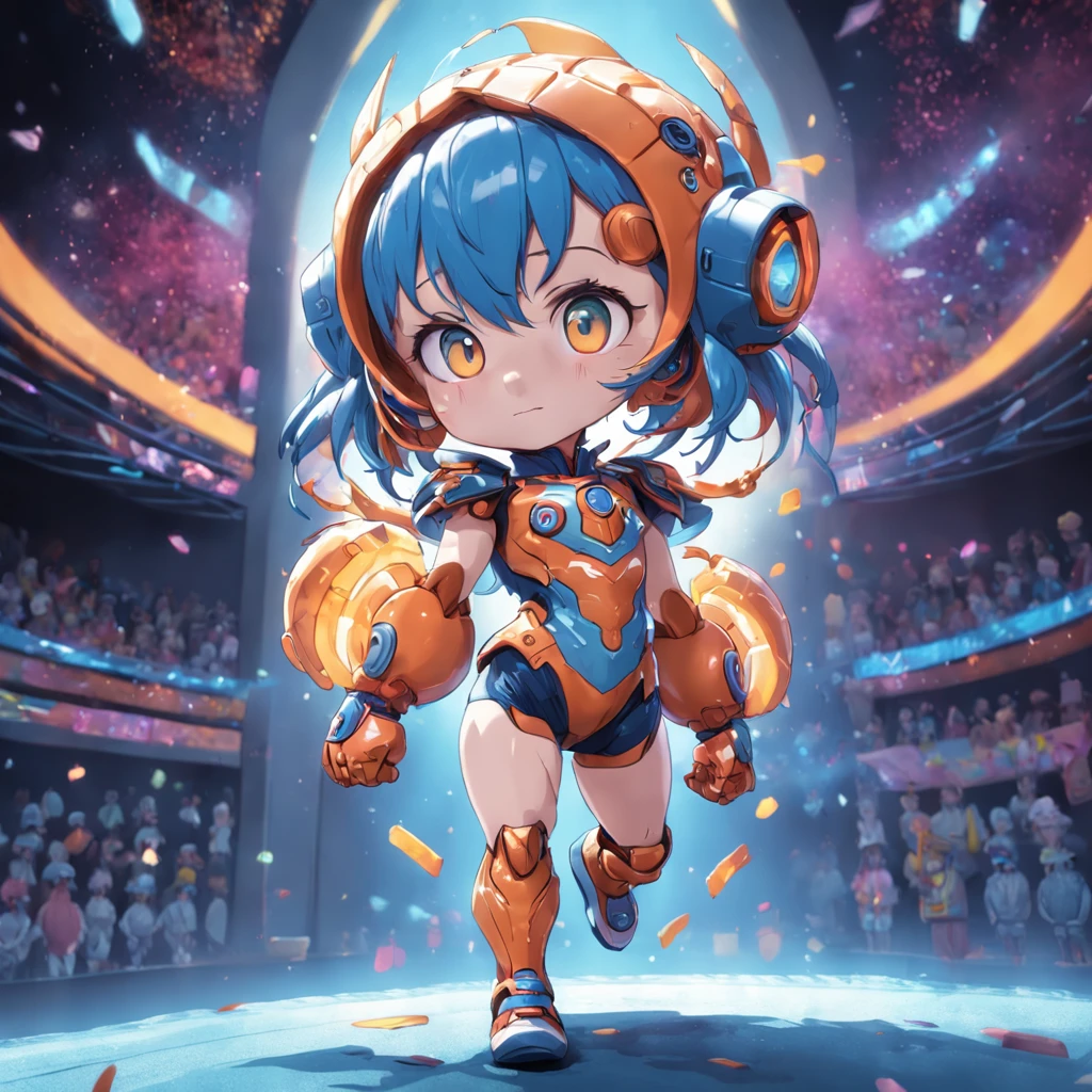 Create a brain-like mascot, personagem infantil , 8k, modelo 3D, The body as the shape of a brain, com boca, 2 olhos e nariz, He has legs and arms, The character is cute and charismatic, o personagem tem cores vivas e coloridas.