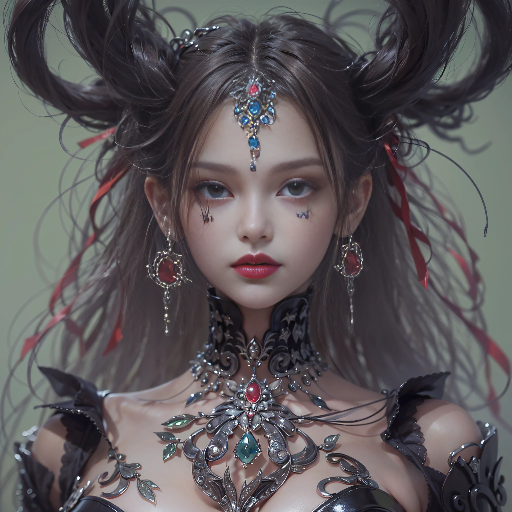 ((​masterpiece:1.4)、(top-quality:1.4)、(reallistic:1.7))、a beauty girl、Super sexy daughter、Super beautiful girl、1girl in、Glossy luxury latex、Luxury Latex Bodysuit、By Luis Royo、age19、Super Ultra Ultra Bikini、beautiful countenance、kawaii faces、Beautiful udder、Beautiful ass、A detailed eye、Draw eyes clearly and beautifully、beautidful eyes、Raw photo、red-lips、Red high heels、a choker、a necklace、耳Nipple Ring、