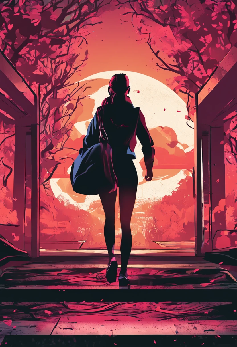 woman run