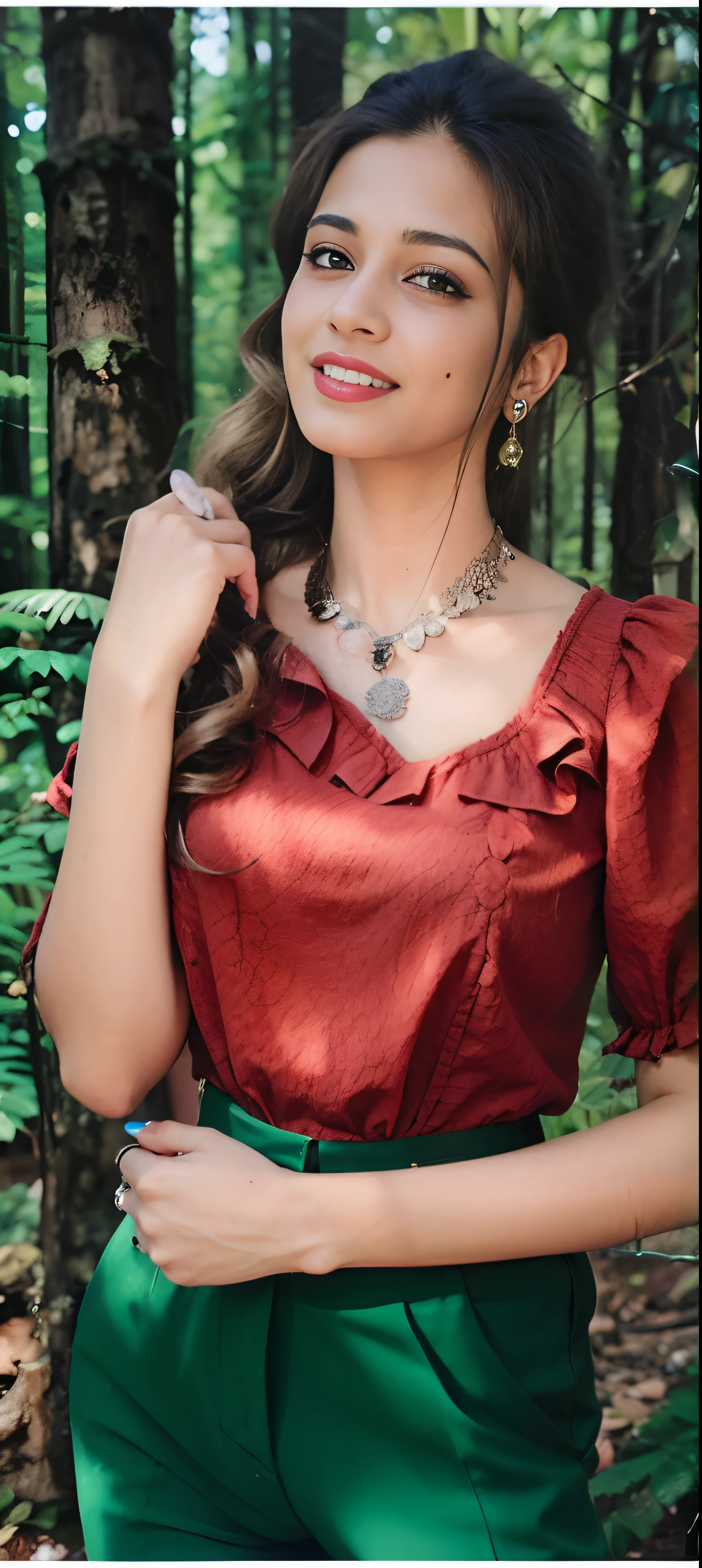 25yo Indian woman in a black croptop standing in a room, a photography by rajesh soni with sony dslr,Full Hd image, fair glowing skin, sweet smile on face, featured on pexels, samikshavad, lovely, cute face beautiful