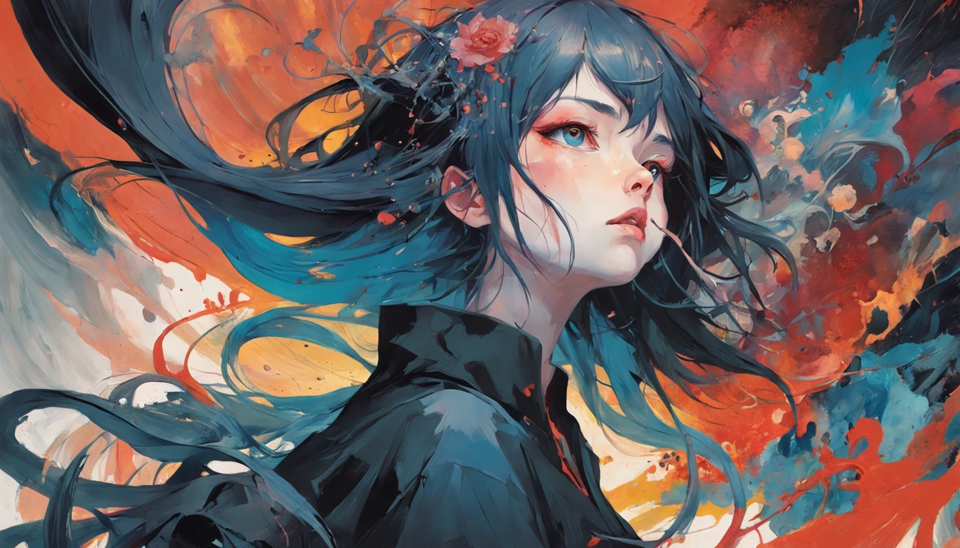 There is ugliness in beauty, But there is also beauty in ugliness. In the style of Adrian Ghenie, Esao Andrews, Jenny Saville, Edward Hopper, surrealism, Dark Art par James Jean, Takato Yamamoto, Minimalisme inkpunk