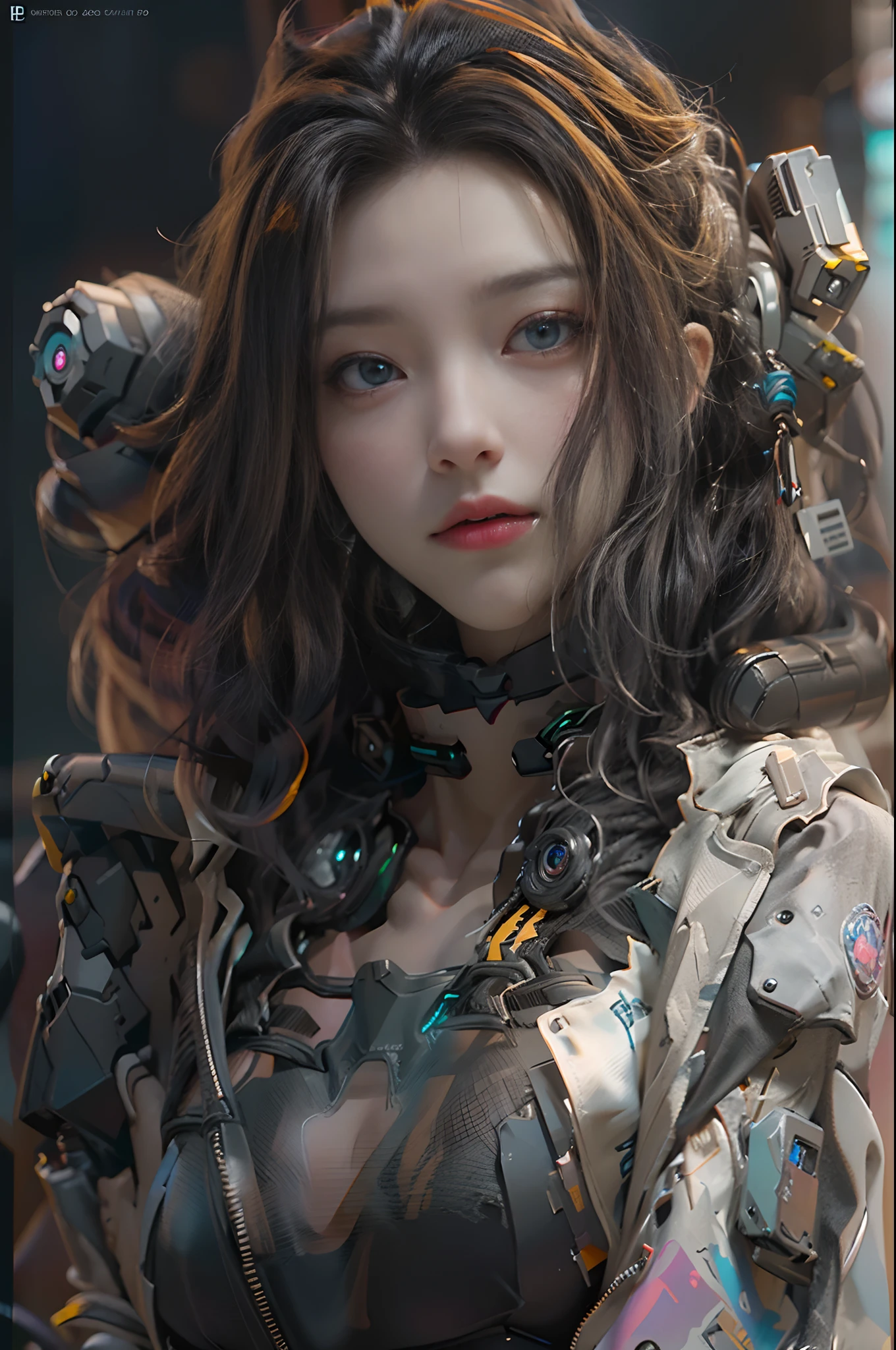 ((Best quality)), ((masterpiece)), (detailed:1.4), 3D, an image of a beautiful cyberpunk female,HDR (High Dynamic Range),Ray Tracing,NVIDIA RTX,Super-Resolution,Unreal 5,Subsurface scattering,PBR Texturing,Post-processing,Anisotropic Filtering,Depth-of-field,Maximum clarity and sharpness,Multi-layered textures,Albedo and Specular maps,Surface shading,Accurate simulation of light-material interaction,Perfect proportions,Octane Render,Two-tone lighting,Wide aperture,Low ISO,White balance,Rule of thirds,8K RAW,