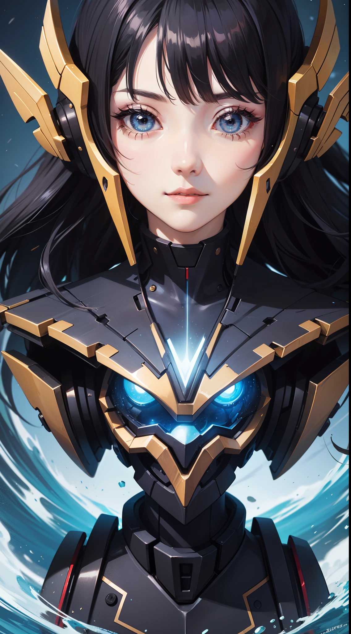 (close up on the girl:1.5),（ shitu-mecha：1.8），1 woman stands in front of a huge mecha, 1 woman (exquisite face, watery big eyes, heroic spirit, science fiction, leather clothing, warriors, complex clothing, bright colors), mecha, machinery, war, future, science fiction, romanticism, master color matching, sunshine, (Tindall phenomenon: 1.8),  shitu-mecha,  shitu-mecha,  shitu-mecha,  shitu-mecha,  shitu-mecha,  meshanyaogaoda, mecha, strong wind, movie visuals, science fiction, clarity, master color matching, master lighting, master composition, movie composition
(Masterpiece), best, 8k wallpaper, illustrations, high-definition image quality, full of storytelling, complex backgrounds, Chinese style, exaggerated styling, exquisite details, rich visual effects, bright colors, layered highlights, shadows and details, as well as cinematic quality, exquisite and complex, master works, official works, master lighting, movie composition, movie lighting, master composition, master color scheme, 16K, ultra clear, Wallpaper,

 Anime Mechanical Magic Style-rustmagic Colorful style-paintmagic Flowing water realcumAI beauty reality ulzzang-6500-v1.1 Nuclear Explosion EMB-NUKE2 Magic Style-SylvaMagic