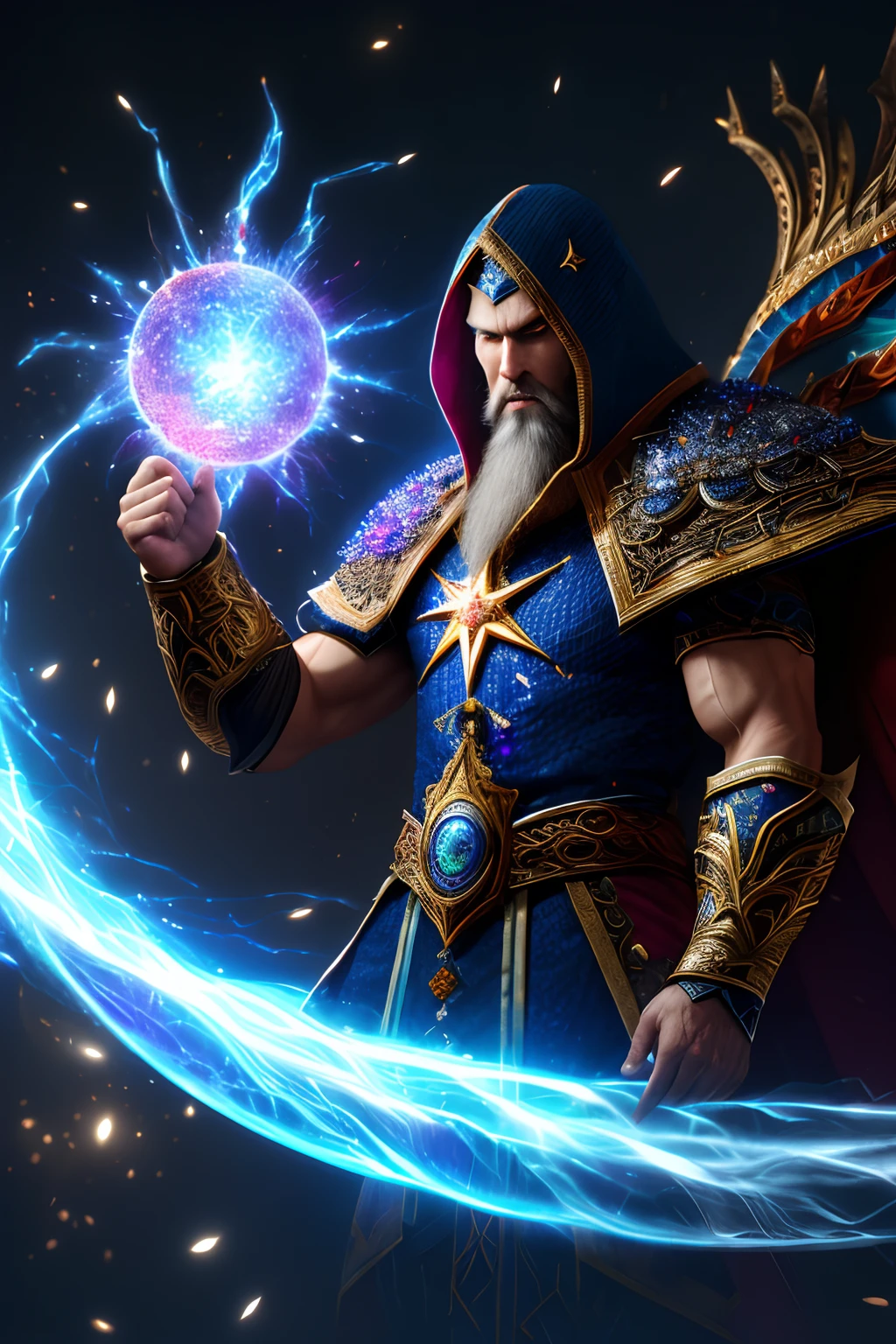 (extremely detailed 8k wallpaper), a medium shot shot of a necromancer, high detail, dramatic