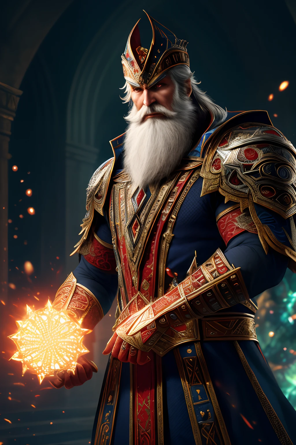 (extremely detailed 8k wallpaper), a medium shot shot of a necromancer, high detail, dramatic