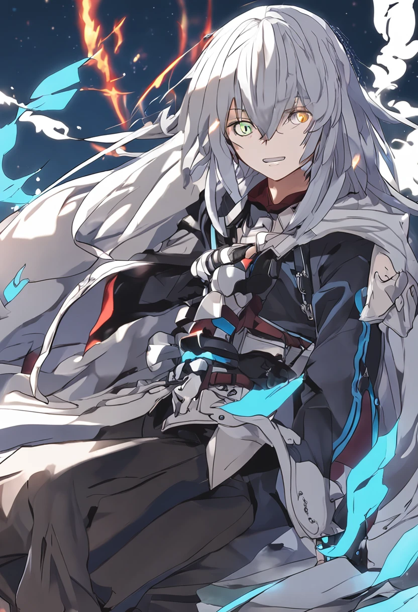 anime, anime, cabelos azuis, menino anime, anime, arte de anime, menino anime, menino anime, anime, anime, anime, anime, Tempestade Rimuru, Tensei Shitara Slime Datta Ken, Rimuru, capa de anime, night core, Keqing de Genshin Impact, reencarnado como um limo, Hajime Yatatate