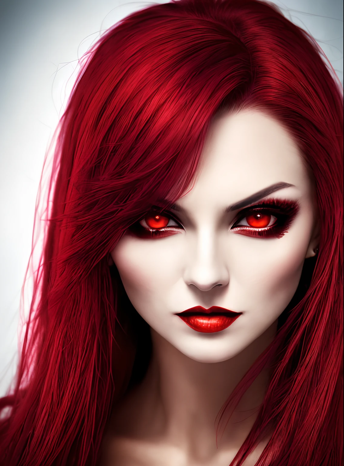 (Gorgeous Photo) of a young female vampire  Kula in black flock fancy [red] dress , highlights in red hair, hairstyle Shag, closed hand,


magic river in the background, side light, rim lighting, studio lighting, ultra quality, sharp focus, film grain, Fujifilm XT3, highly detailed glossy eyes, high detailed skin, skin pores,

dark fantasy, postapo, postapocalyptic,,natural pose,dynamic fighting pose,,

RAW, 64k textures,crystal clear,DSLR, UHD,
octane render, Unreal Engine 5, Cinematic, cinematic shot ,Color Grading, portrait Photography, Ultra-Wide Angle, Depth of Field, hyper-detailed, insane details, Photoshoot, Tilt Blur, Shutter Speed 1/1000, F/22And, by Lee Jeffries,
((style of photographer Lee Jeffries)),

 vampire teeth