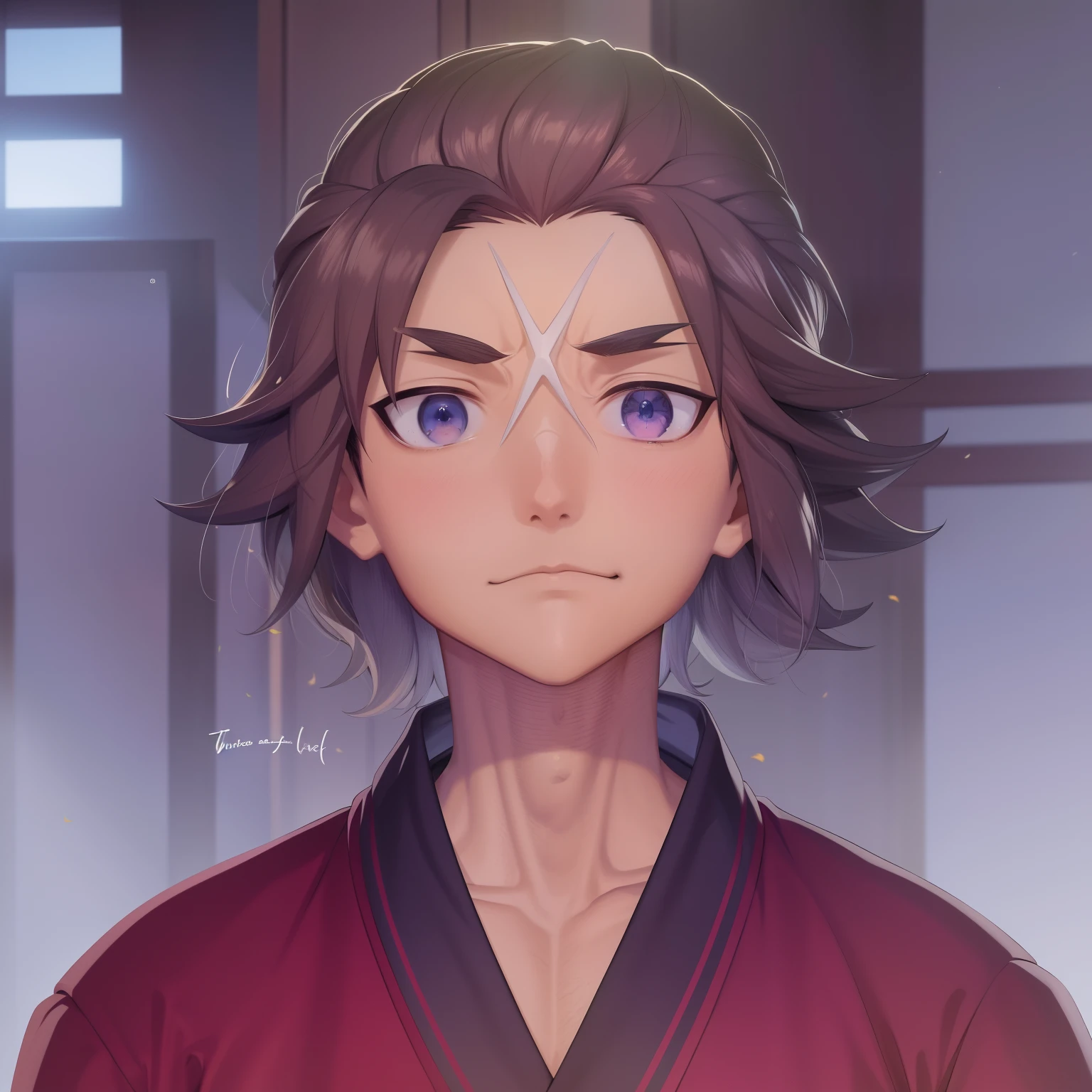 personagem de anime com cabelo loiro, Mikey, cara bonito na arte demon slayer, como um personagem de anime, Mikey, em estilo anime, personagem estilo anime, personagem de anime masculino, jovem homem de anime, Tanjiro Kamado, cel limpo sombreado, personagem de anime, cor de cabelo loiro