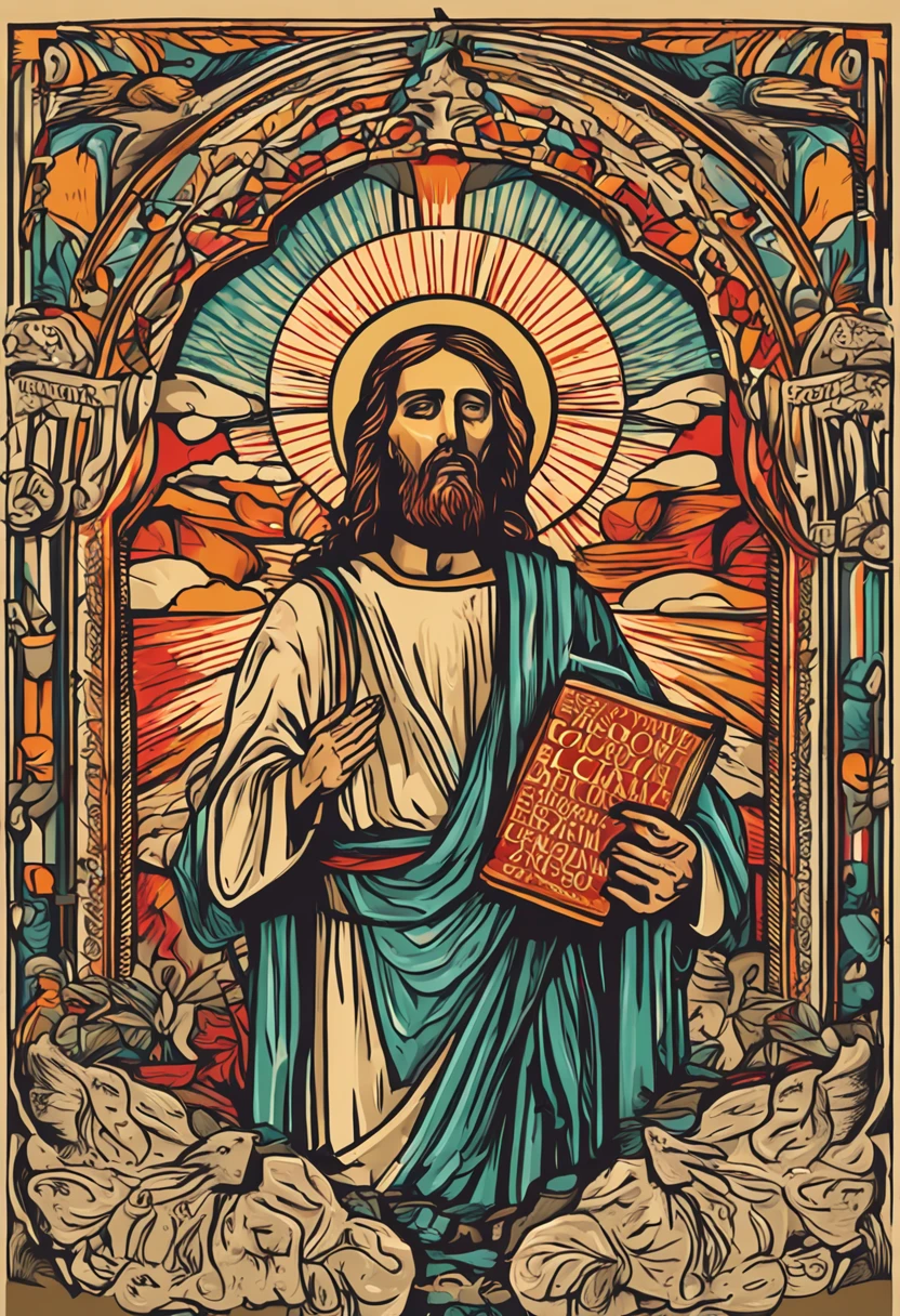 jesus cristo de joelho orando  ao pai o eterno Deus