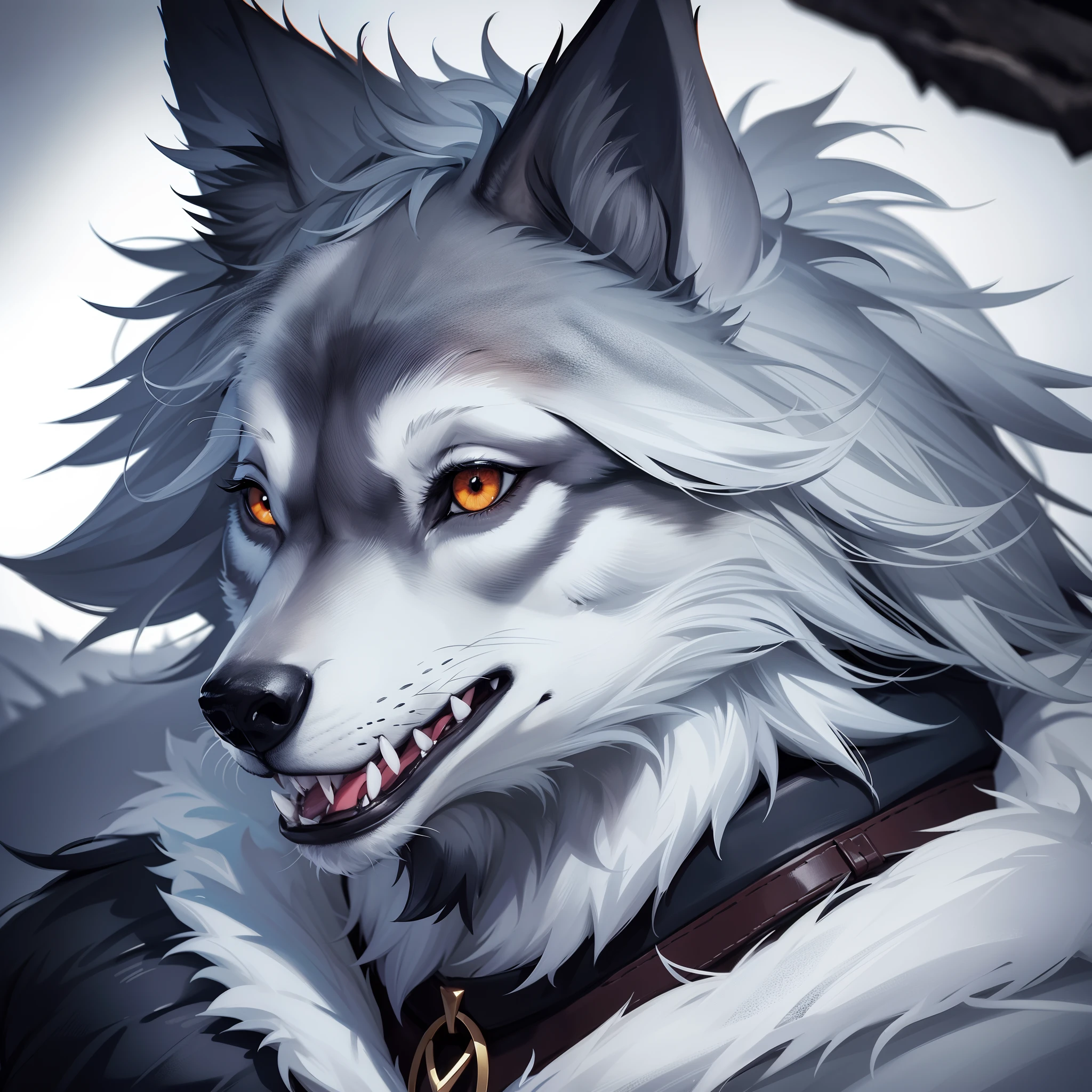 Wolf portrait